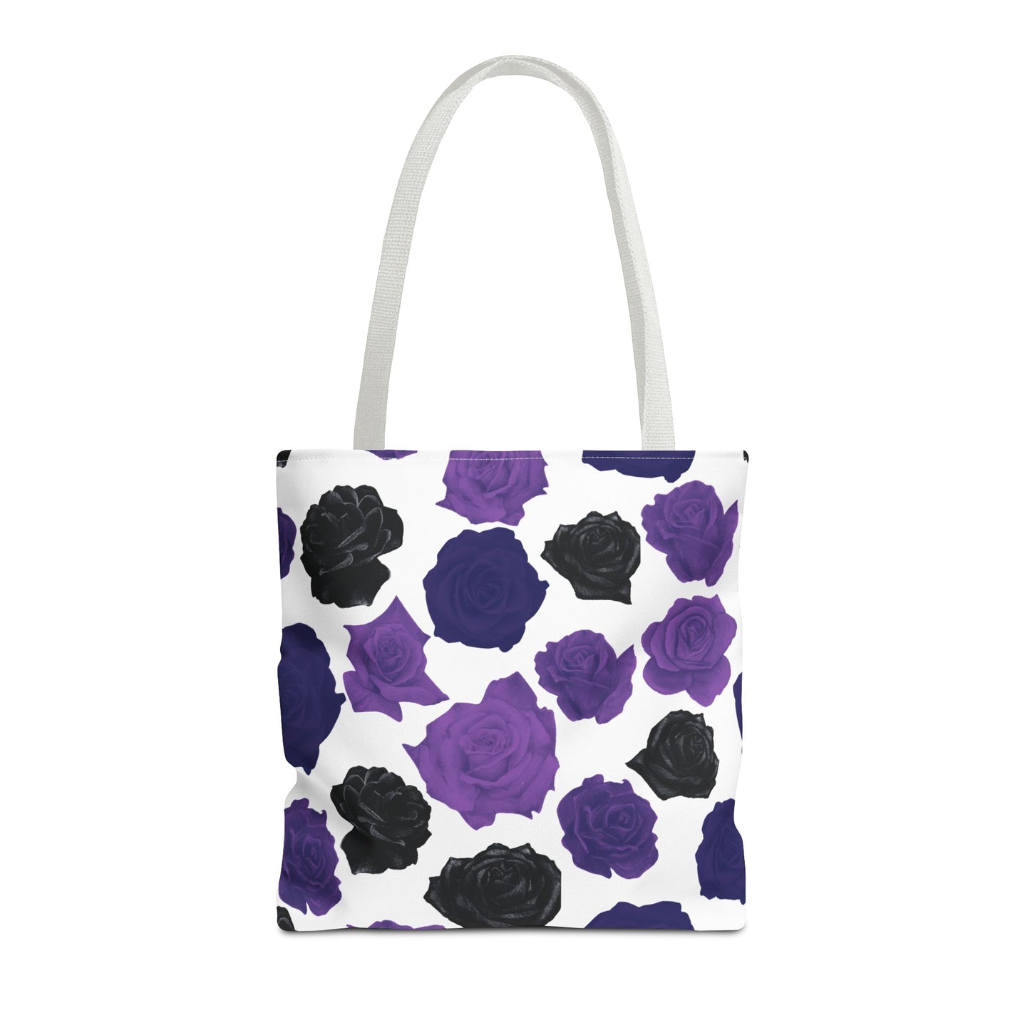 Dark Purple Roses Tote Bag