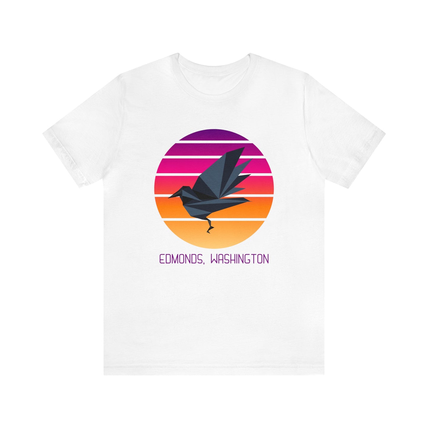 Sunset Crow Edmonds T-Shirt