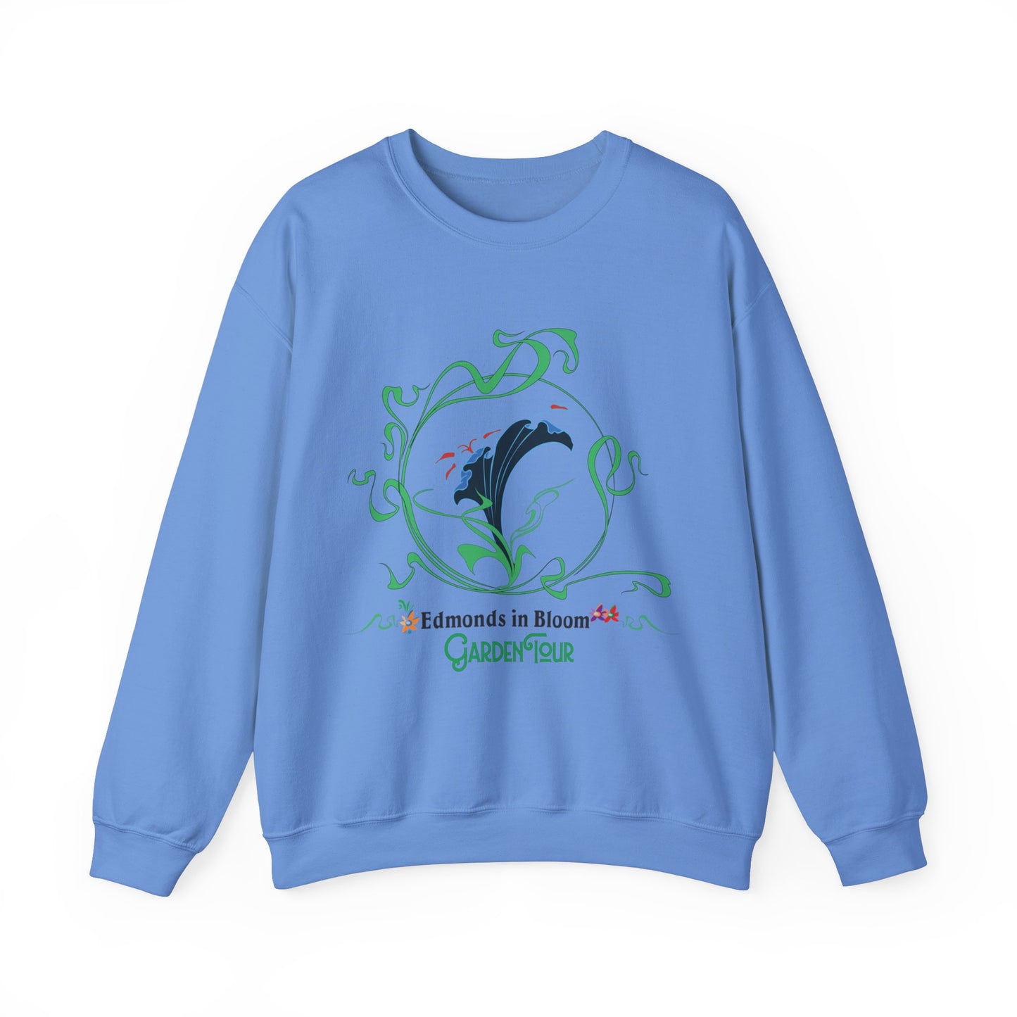 Edmonds in Bloom Garden Tour Unisex Heavy Blend™ Crewneck Sweatshirt