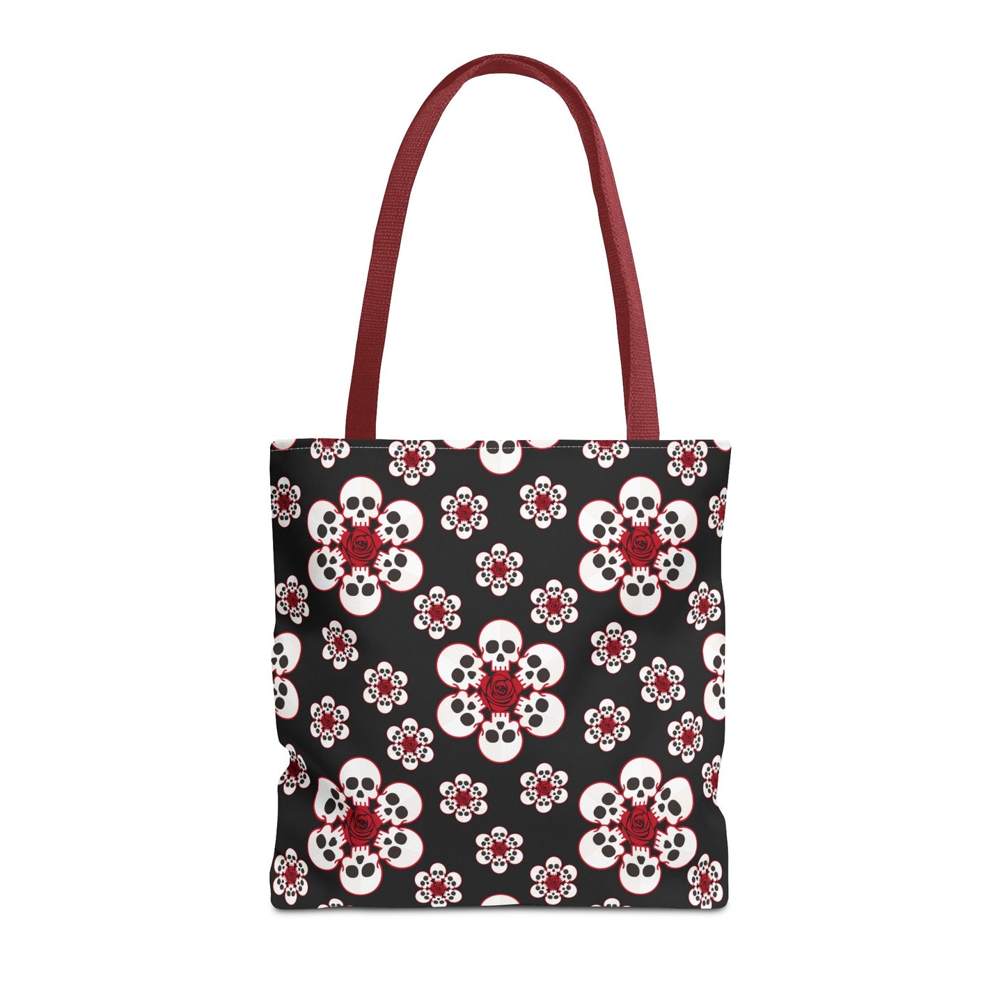 Skull Flower Tote Bag