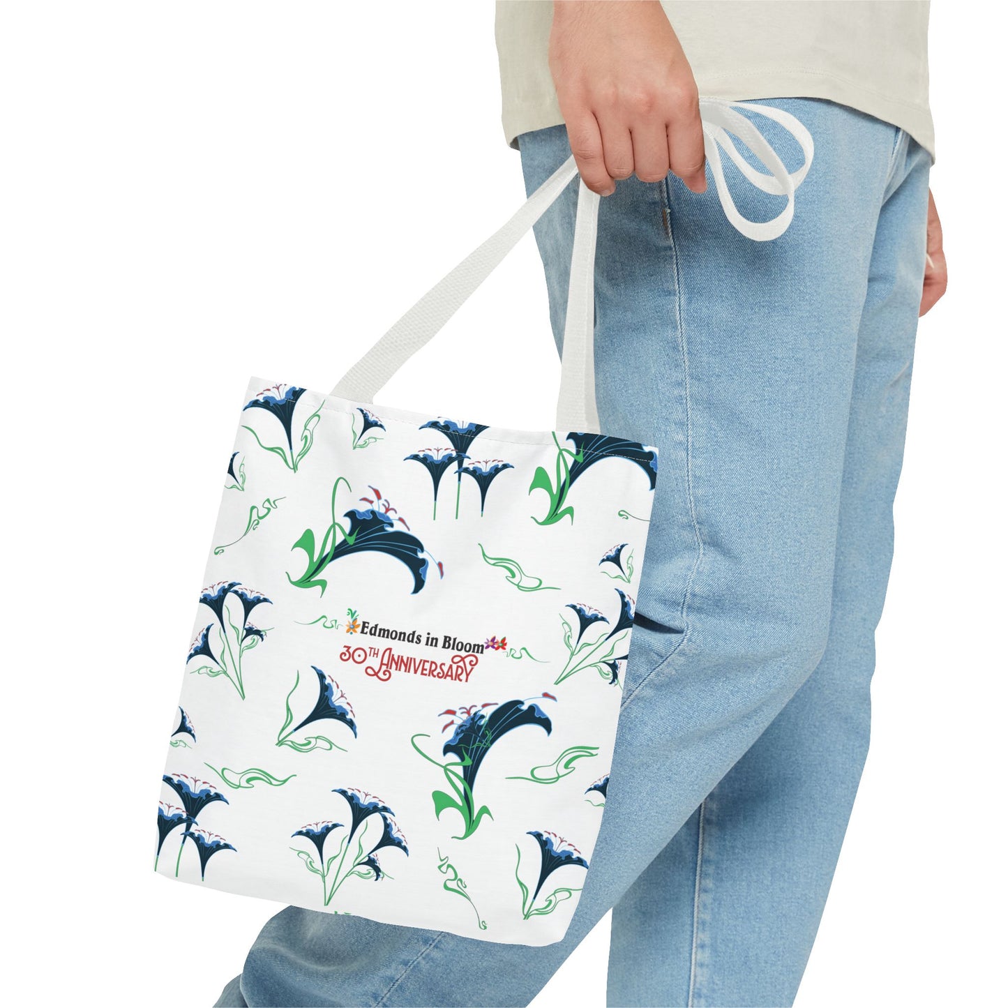 Edmonds in Bloom 30th Anniversary Tote Bag (Pattern)