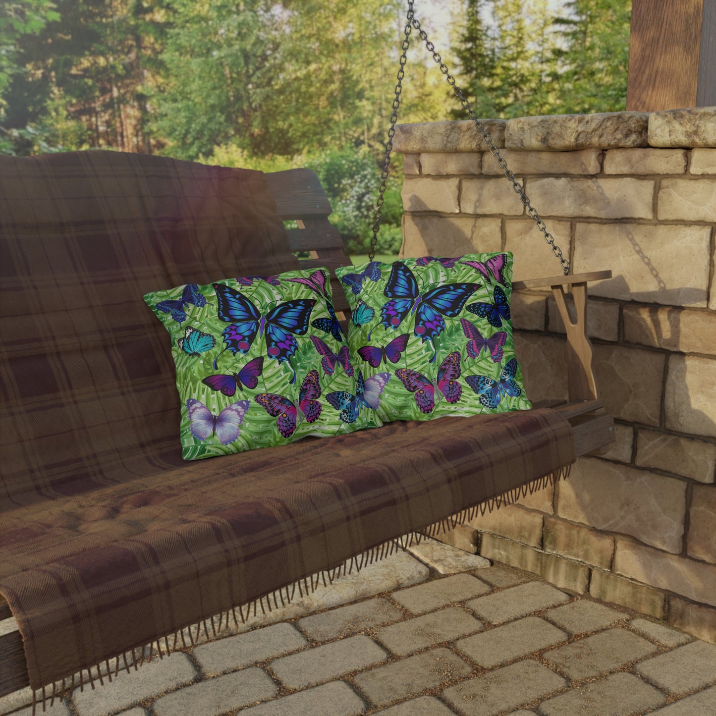 Beautiful Butterflies Outdoor Pillows