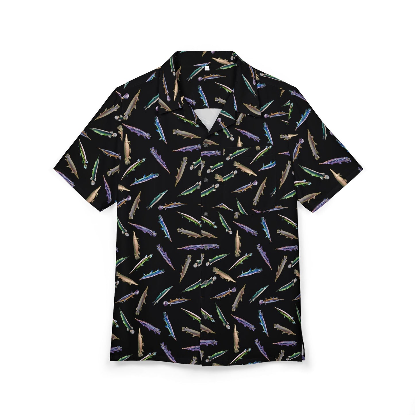 Glorious Gars Hawaiian Button-Down Shirt (AOP)
