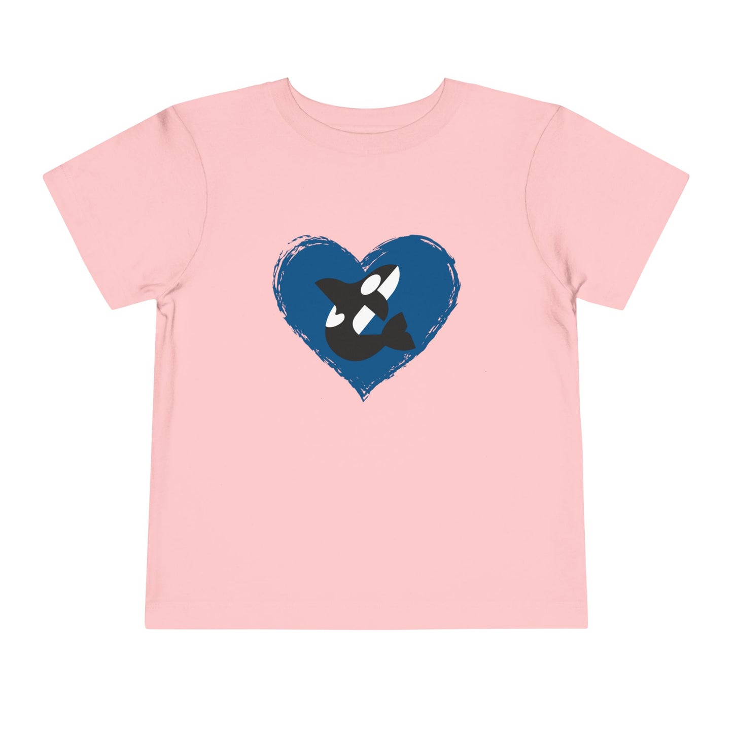 Orca Heart Toddler T-shirt