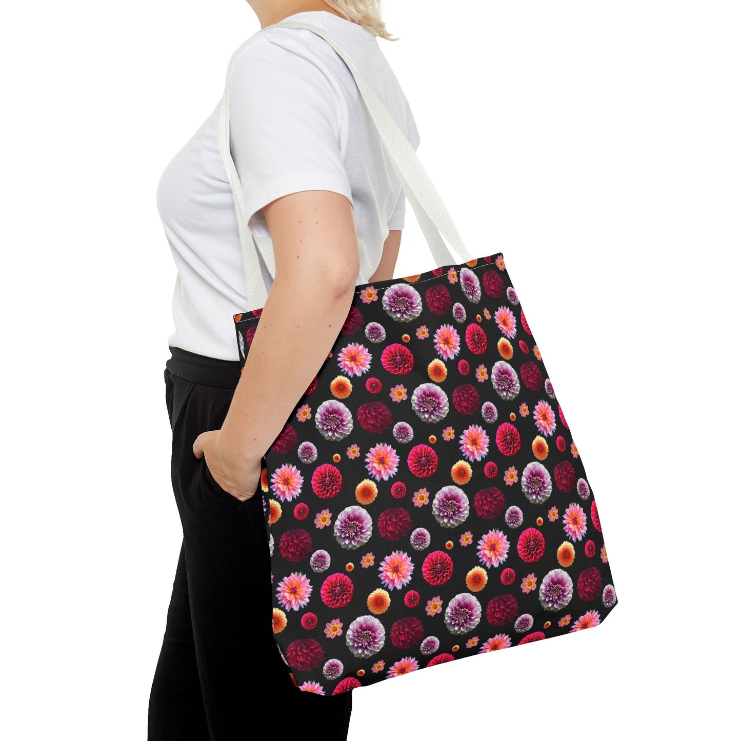 Dahlia Mix Tote Bag