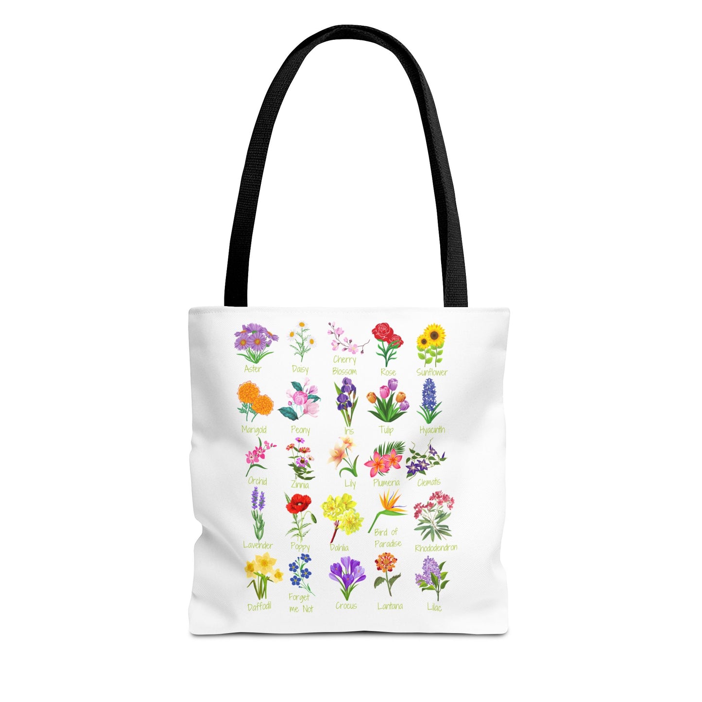 Favorite Flowers Tote Bag