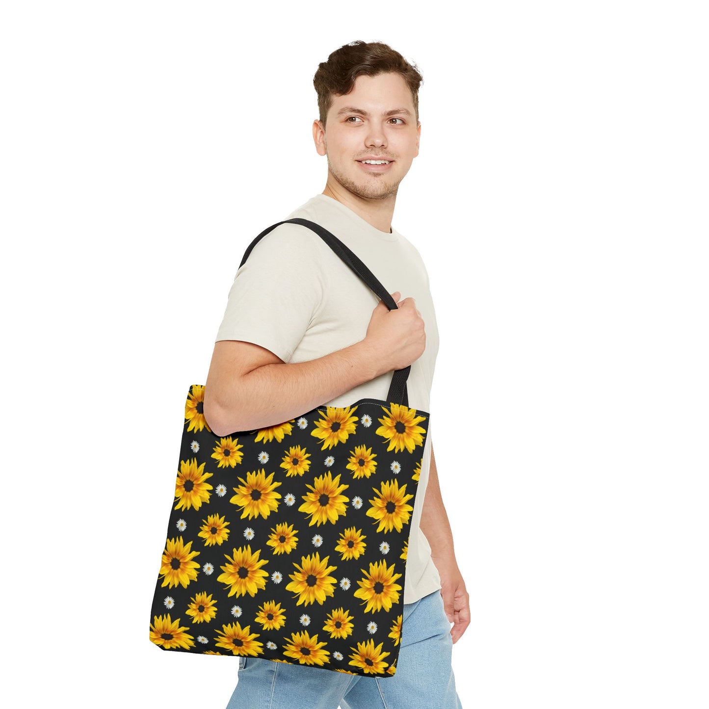 Sunflower Daisy Tote Bag