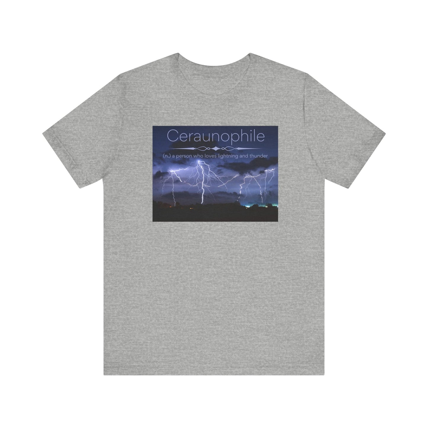 Ceraunophile Lightning & Thunder T-shirt