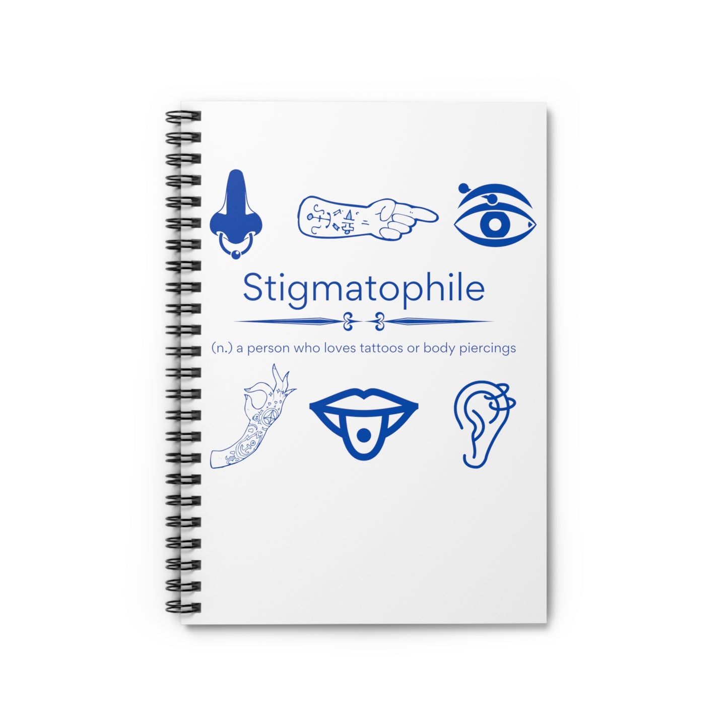 Stigmatophile Spiral Notebook - Ruled Line