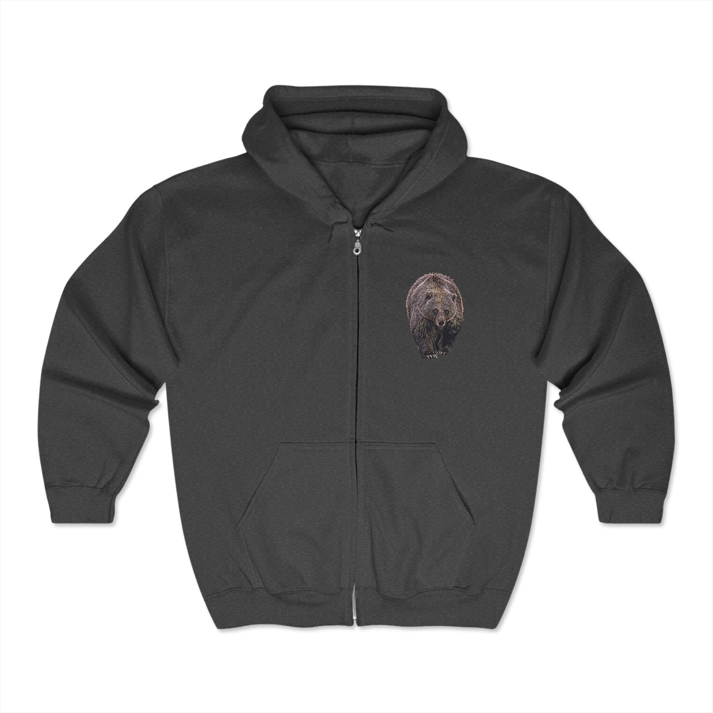 Big Beautiful Bear Premium Full Zip Hoodie