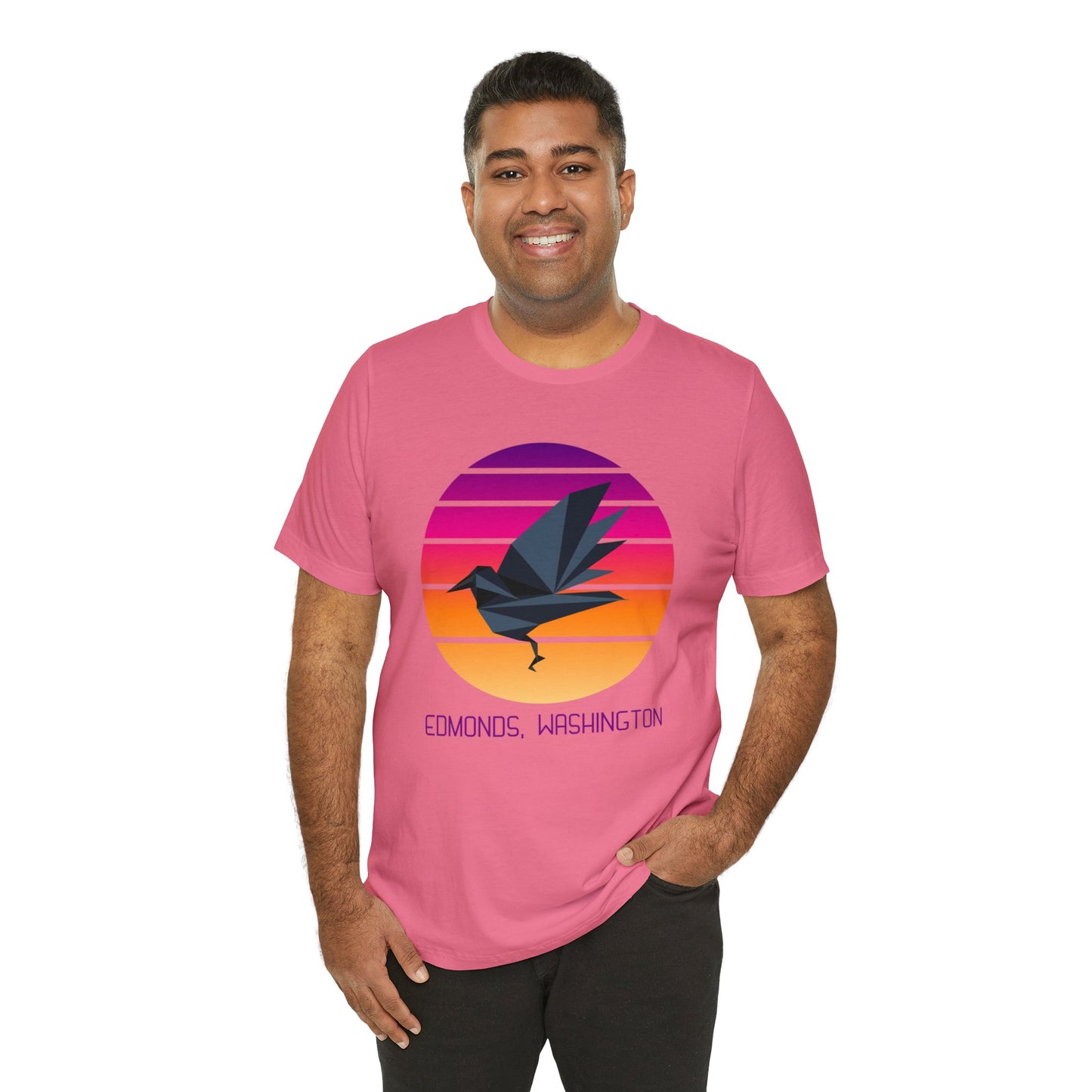 Sunset Crow Edmonds T-Shirt