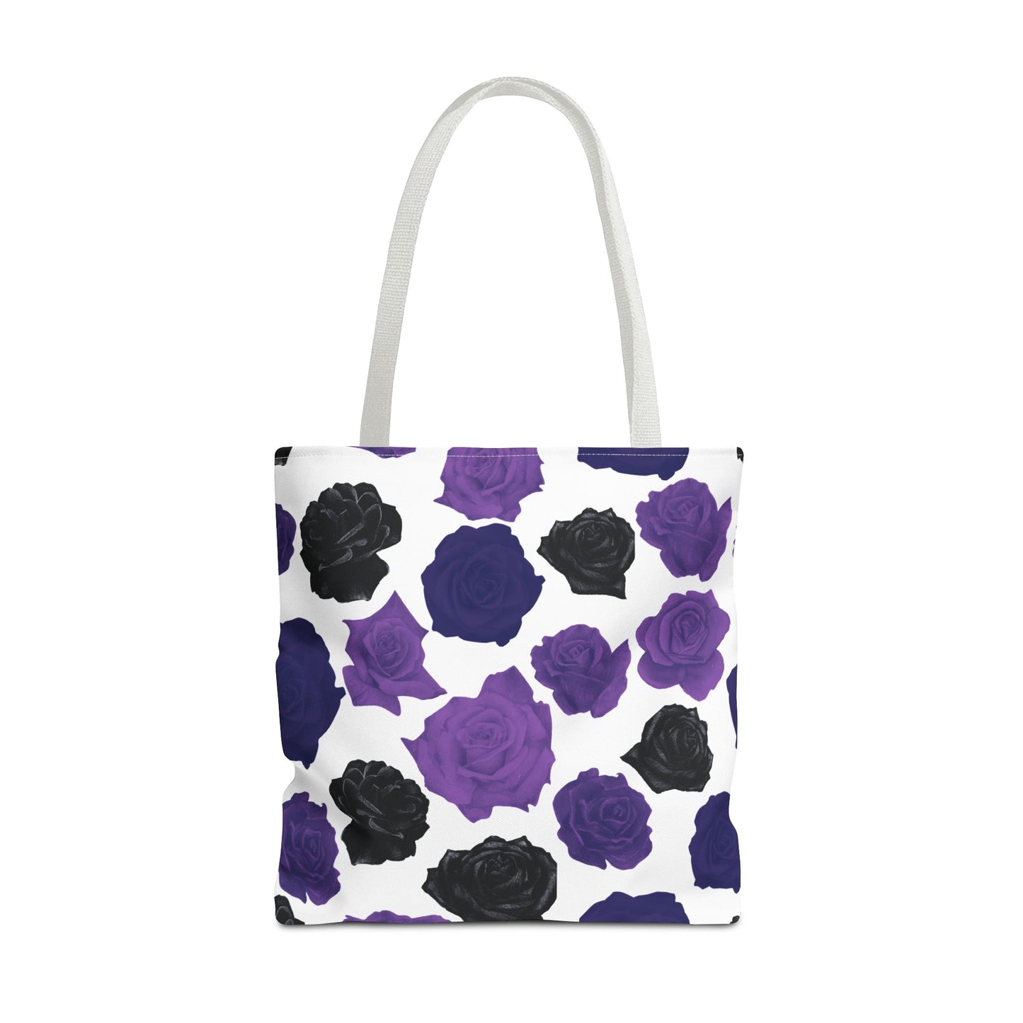 Dark Purple Roses Tote Bag