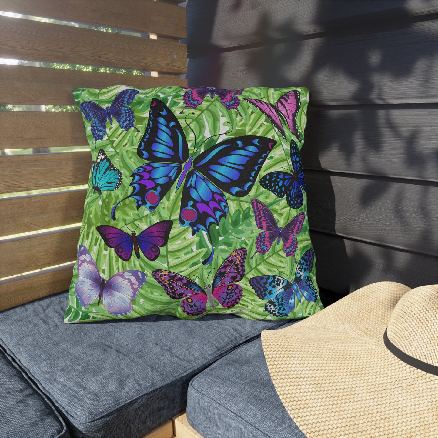 Beautiful Butterflies Outdoor Pillows
