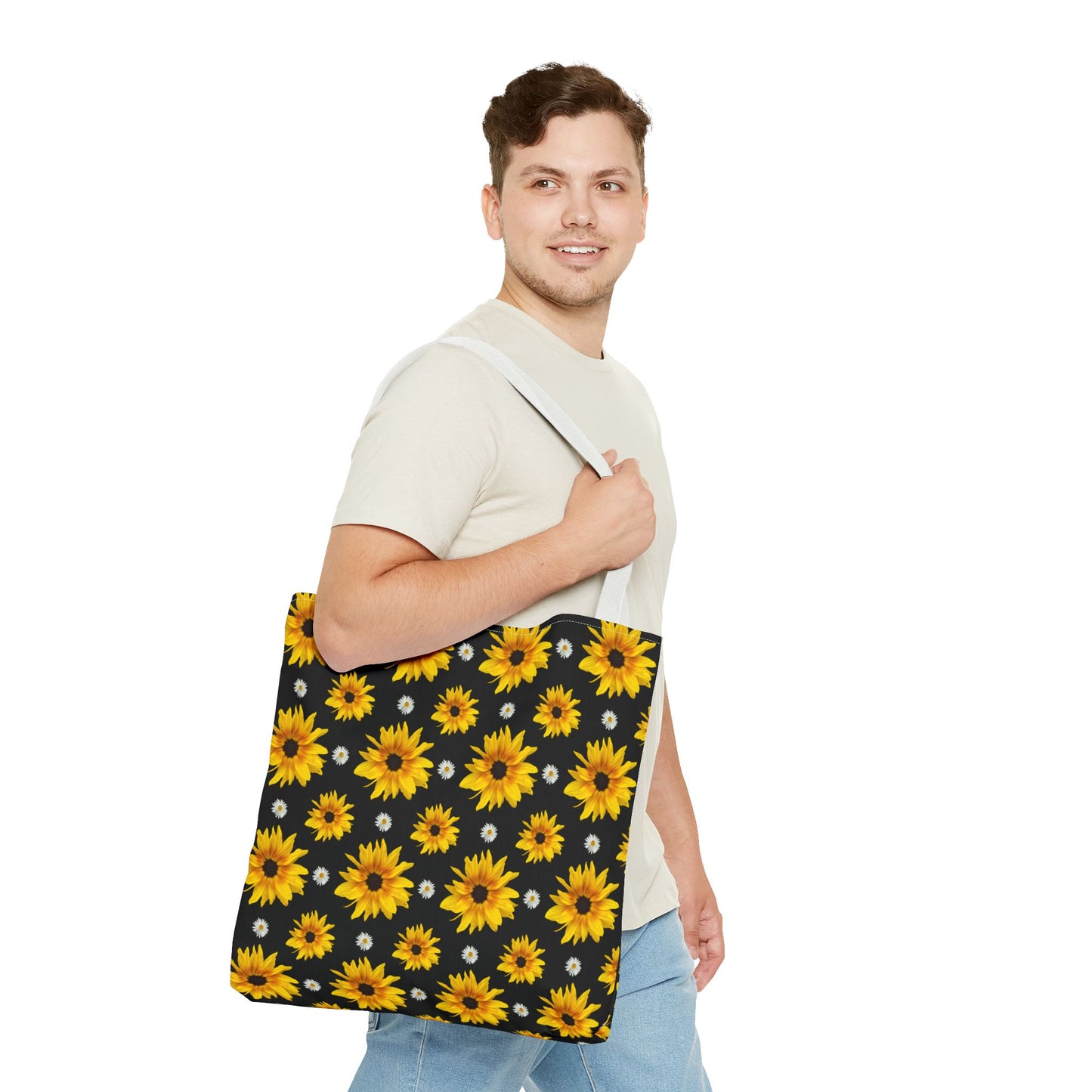 Sunflower Daisy Tote Bag