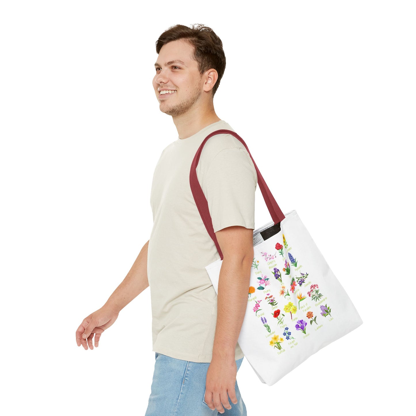 Favorite Flowers Tote Bag