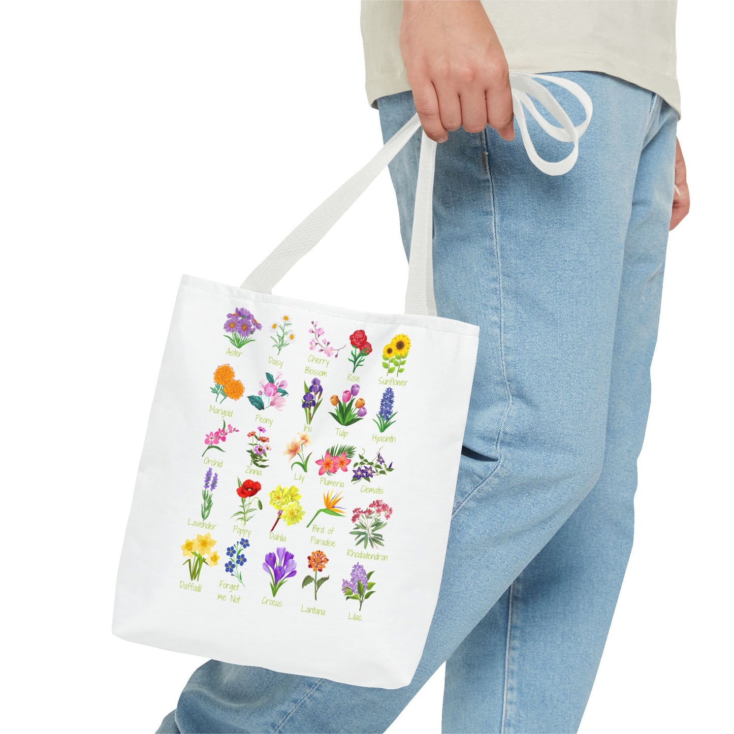Favorite Flowers Tote Bag