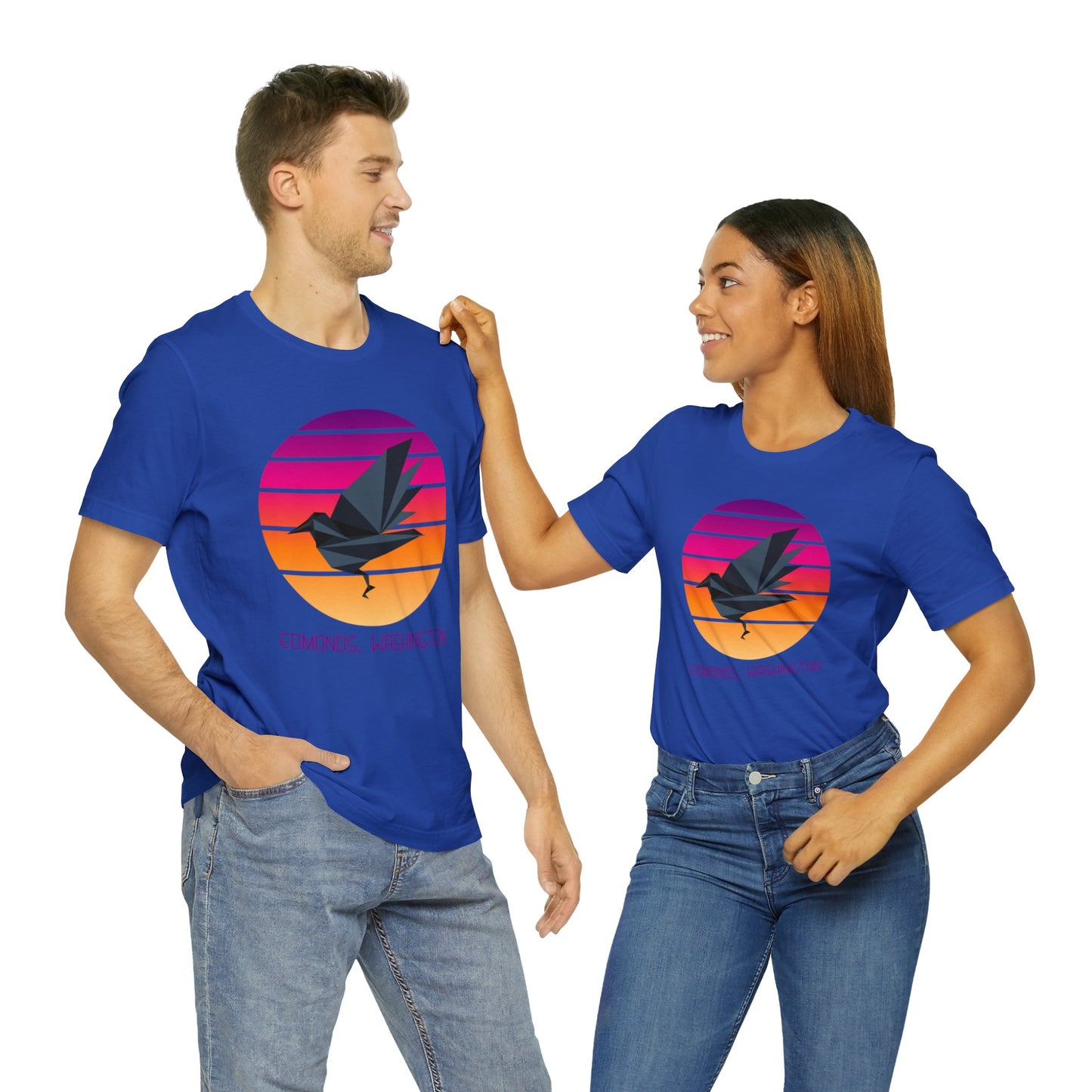 Sunset Crow Edmonds T-Shirt