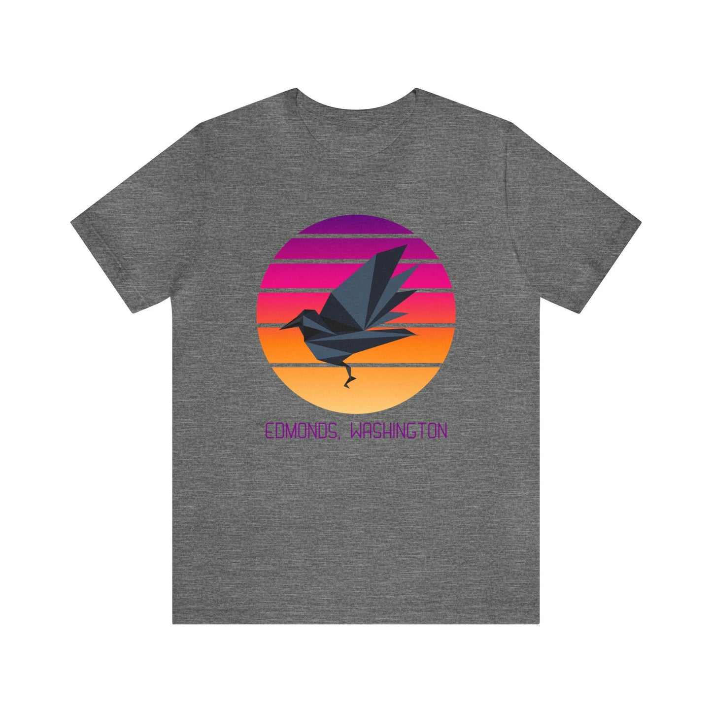 Sunset Crow Edmonds T-Shirt