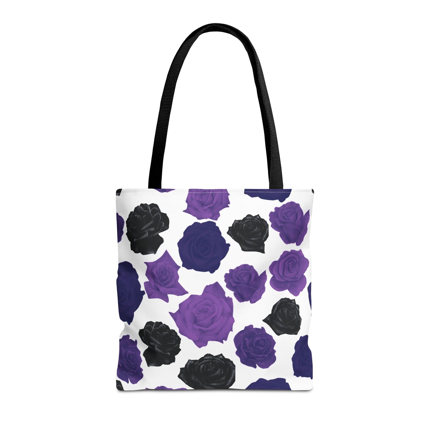 Dark Purple Roses Tote Bag