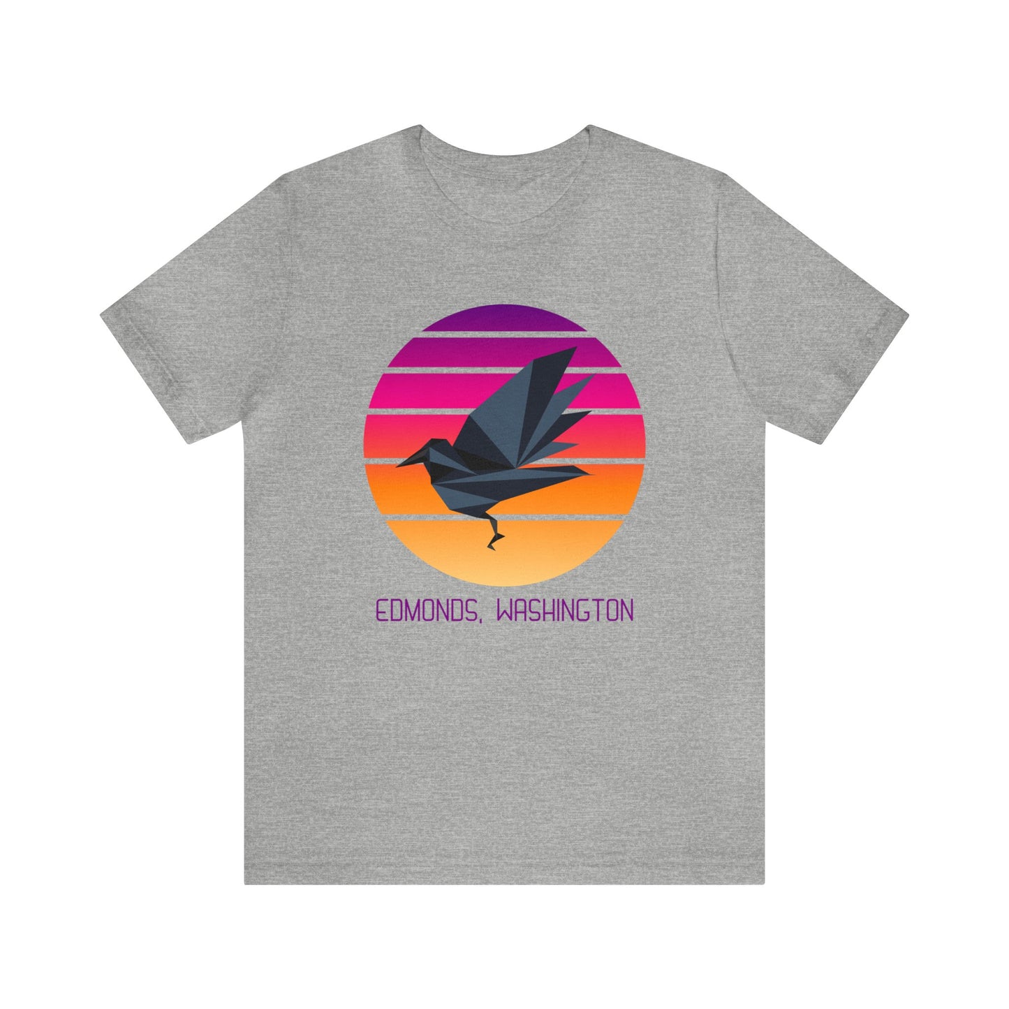 Sunset Crow Edmonds T-Shirt