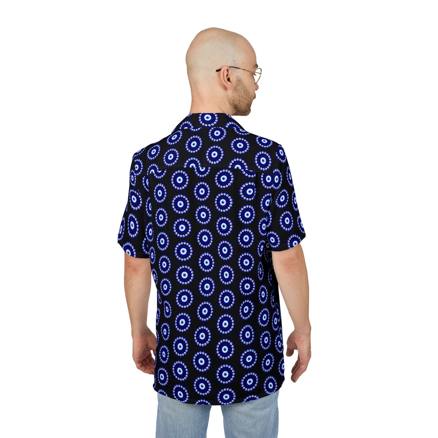 Evil Eye Men's Hawaiian Shirt