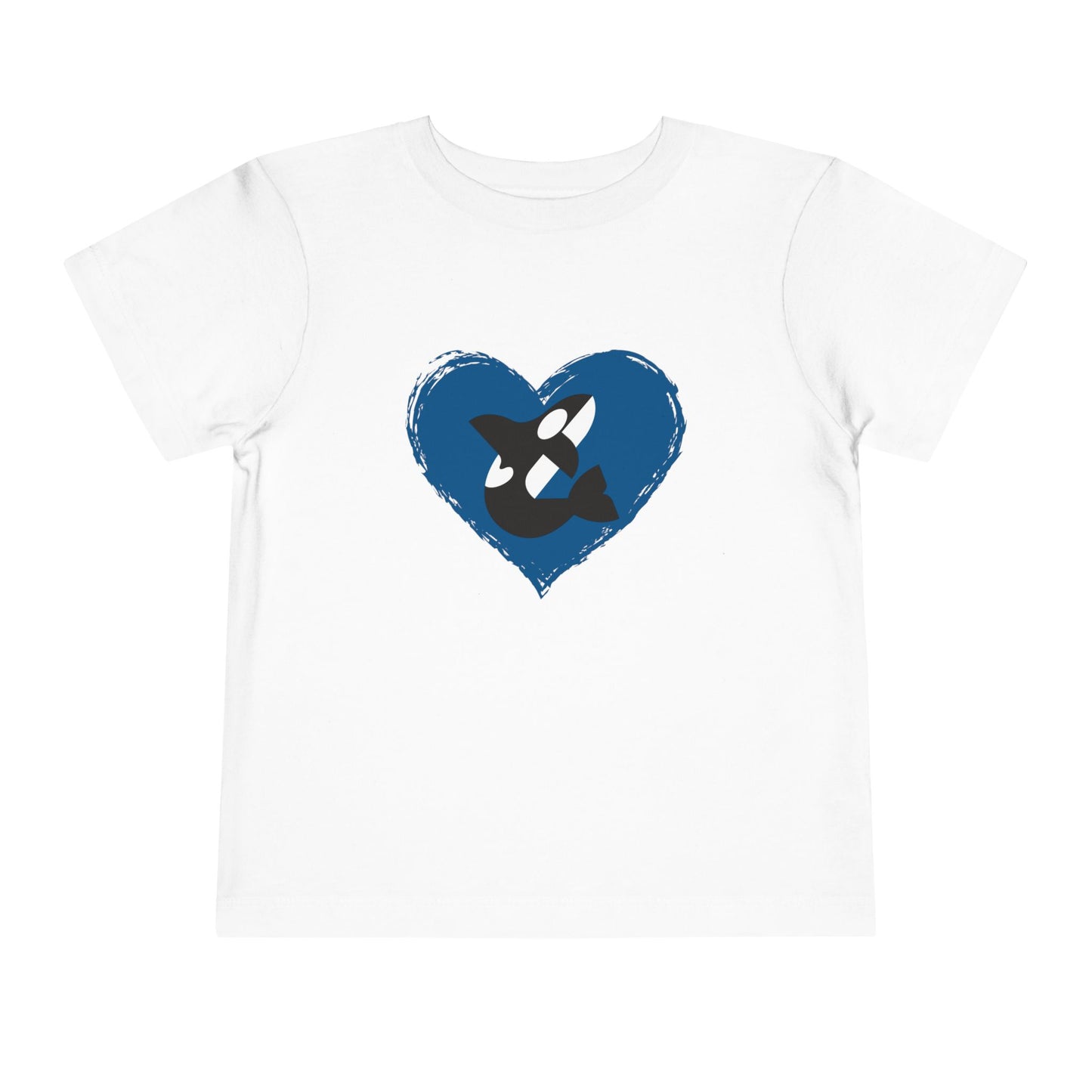 Orca Heart Toddler T-shirt