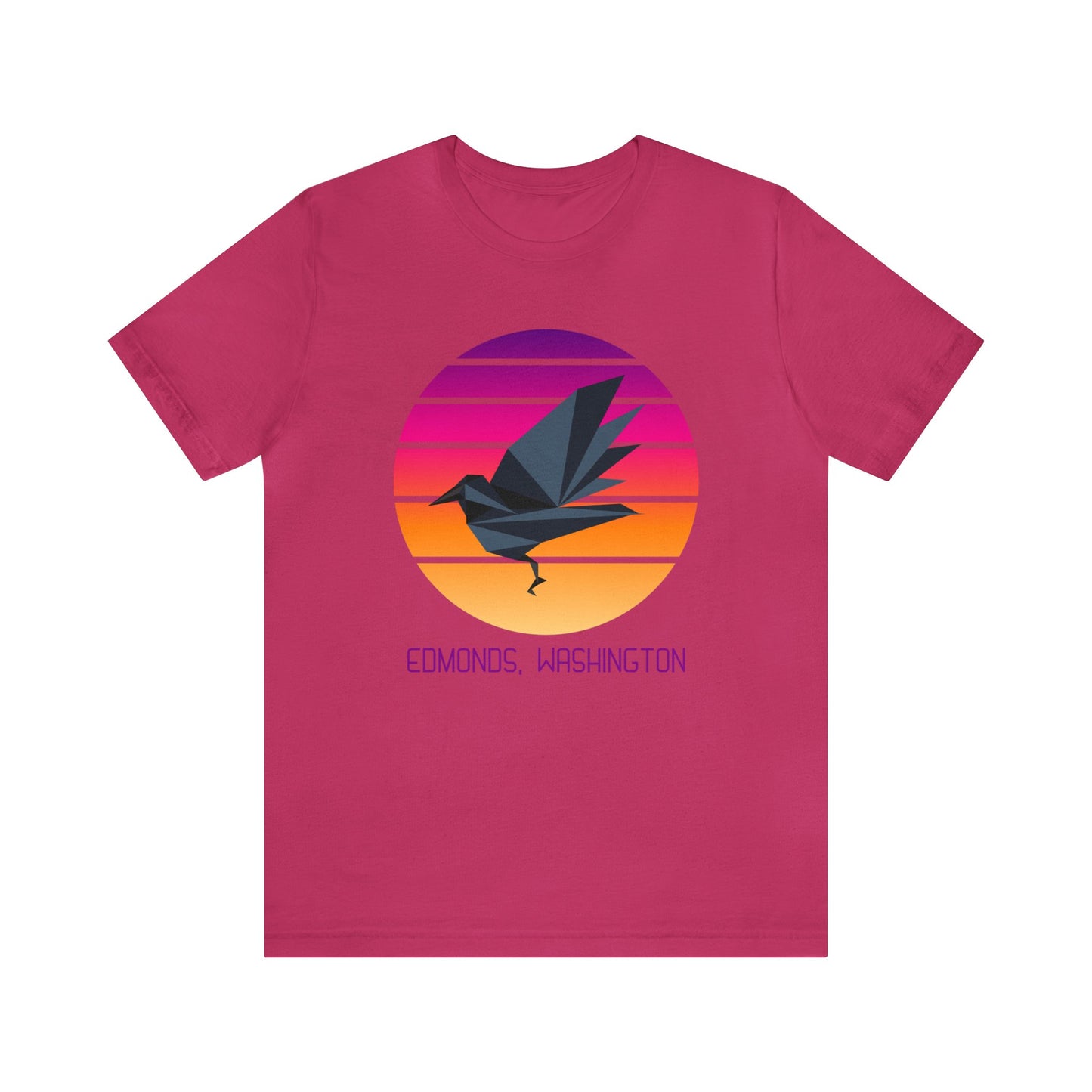 Sunset Crow Edmonds T-Shirt