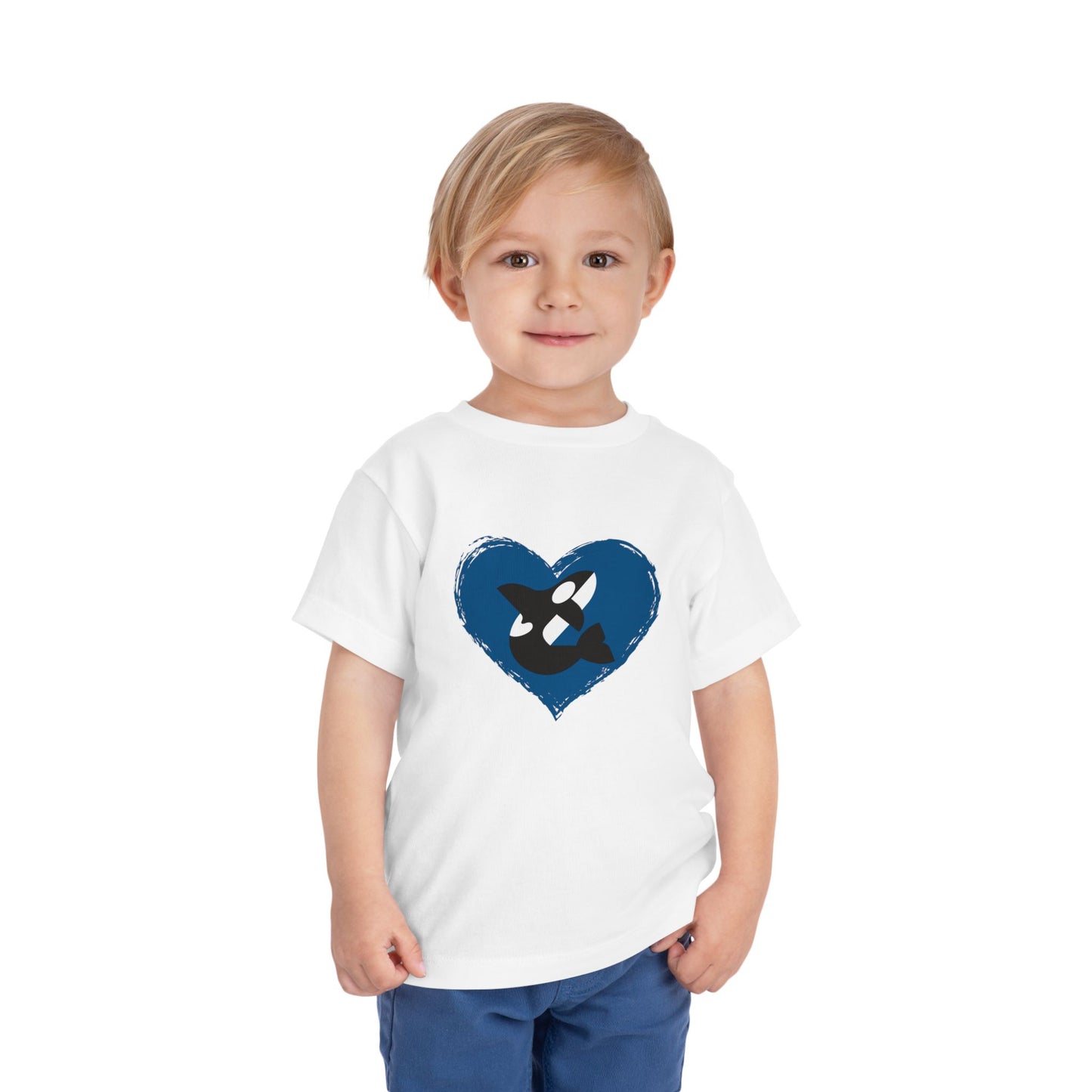 Orca Heart Toddler T-shirt