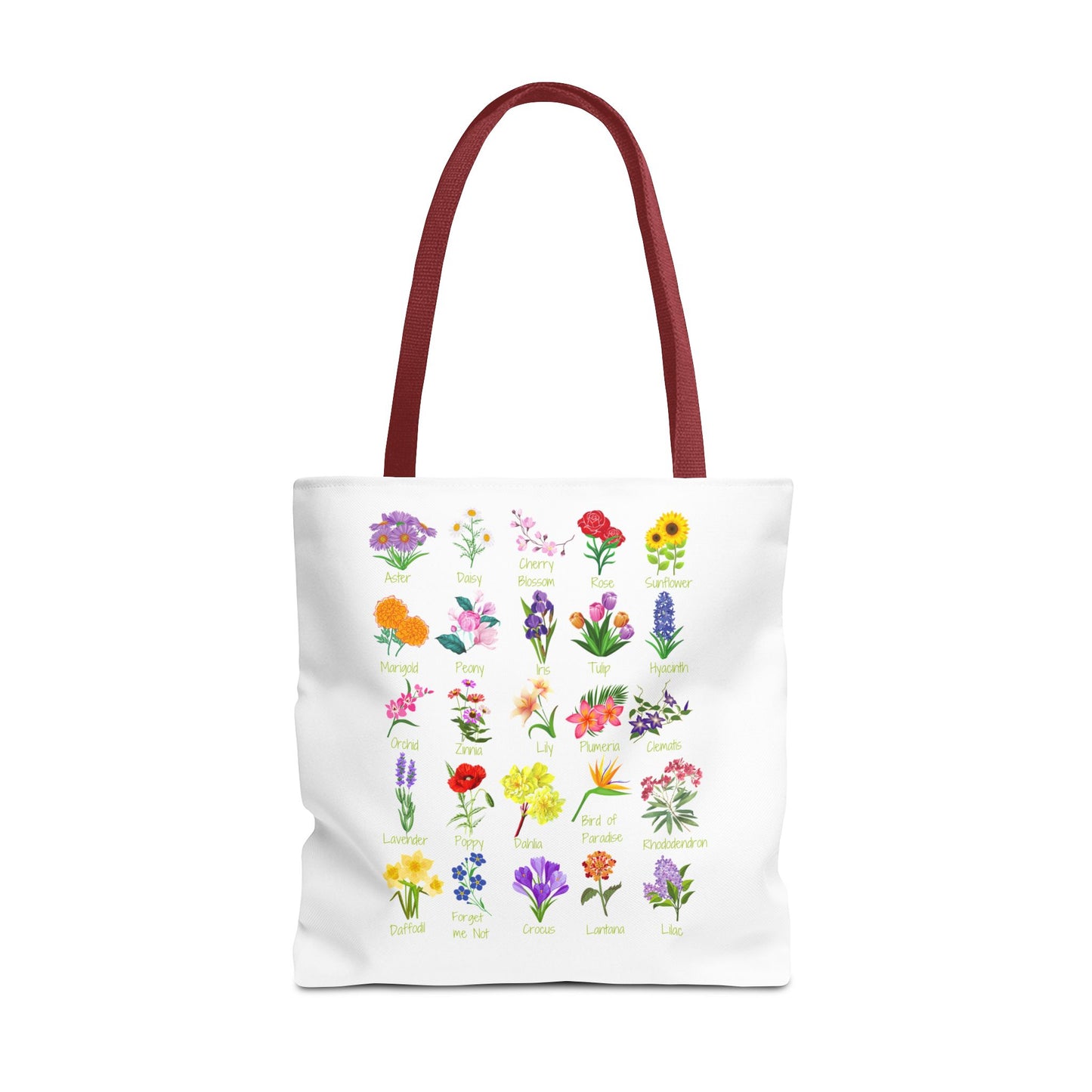 Favorite Flowers Tote Bag