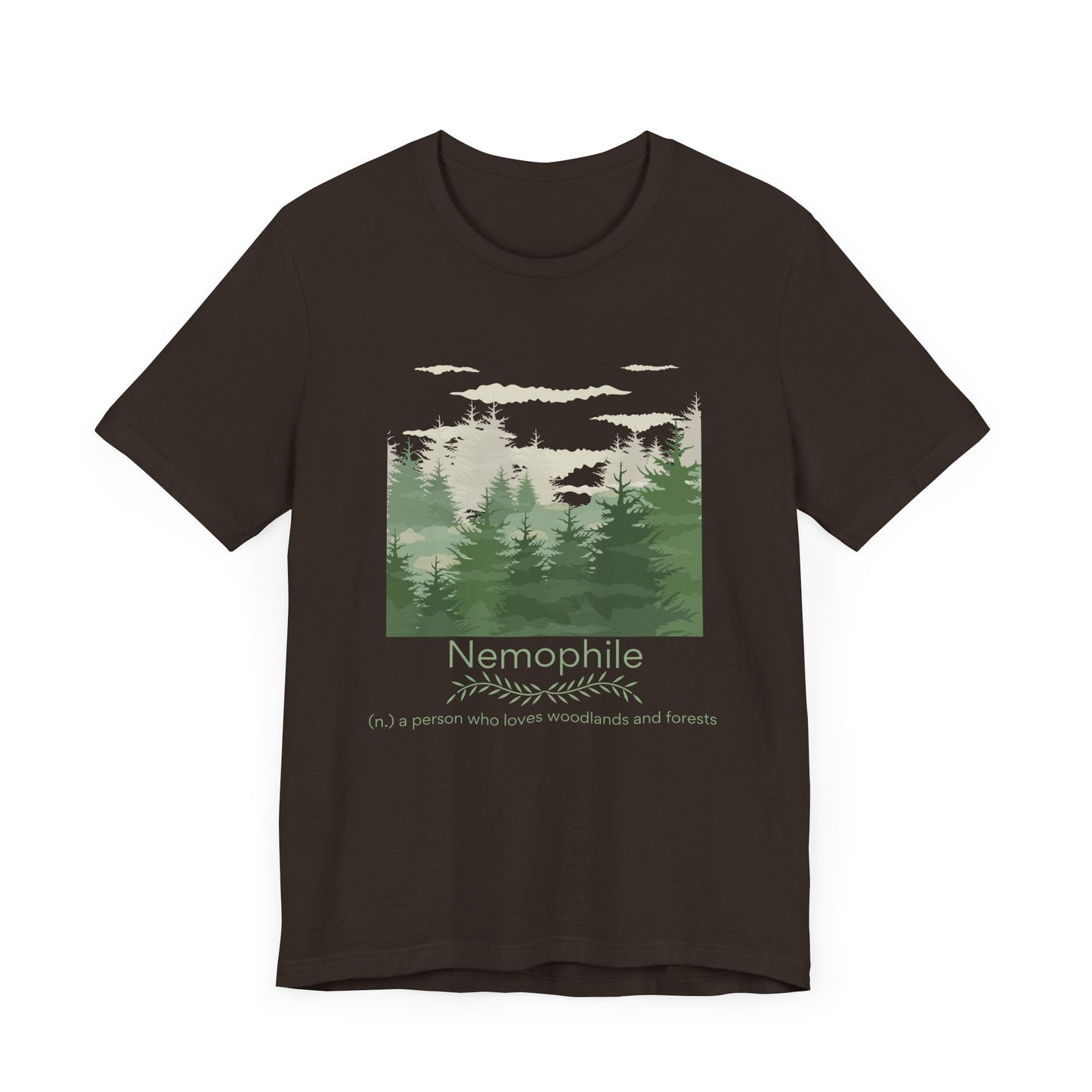Nemophile II - forest and woodlands lover T-shirt
