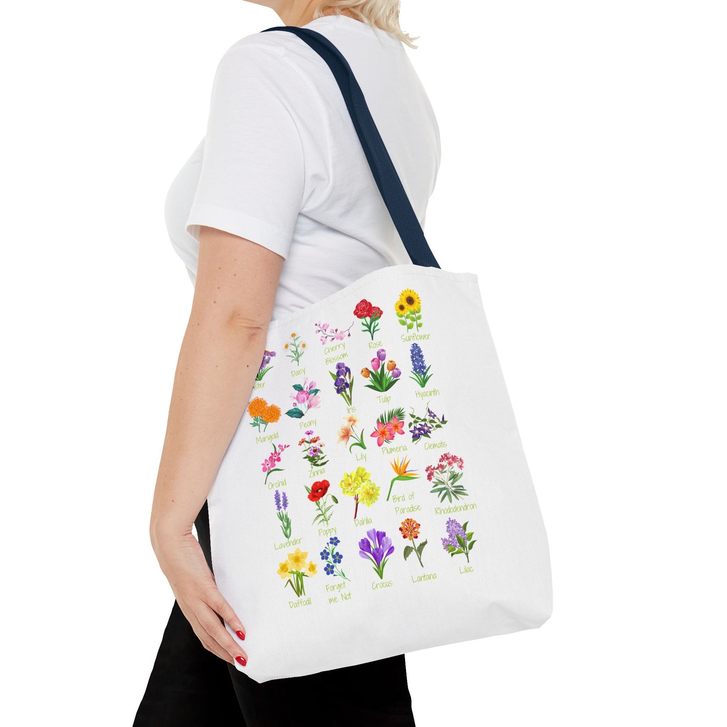 Favorite Flowers Tote Bag