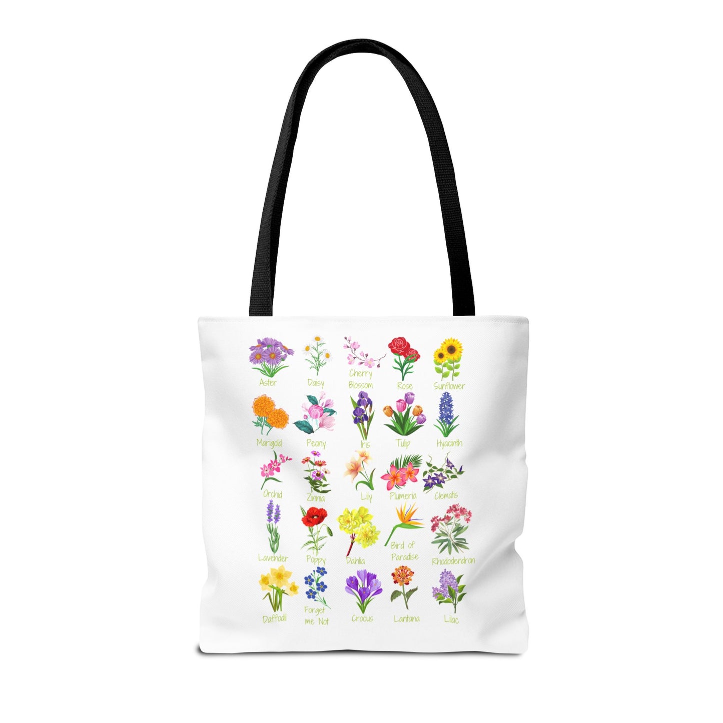 Favorite Flowers Tote Bag
