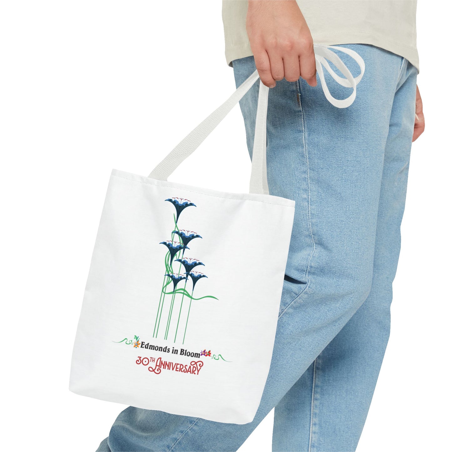 Edmonds in Bloom 30th Anniversary (Flowers) Tote Bag