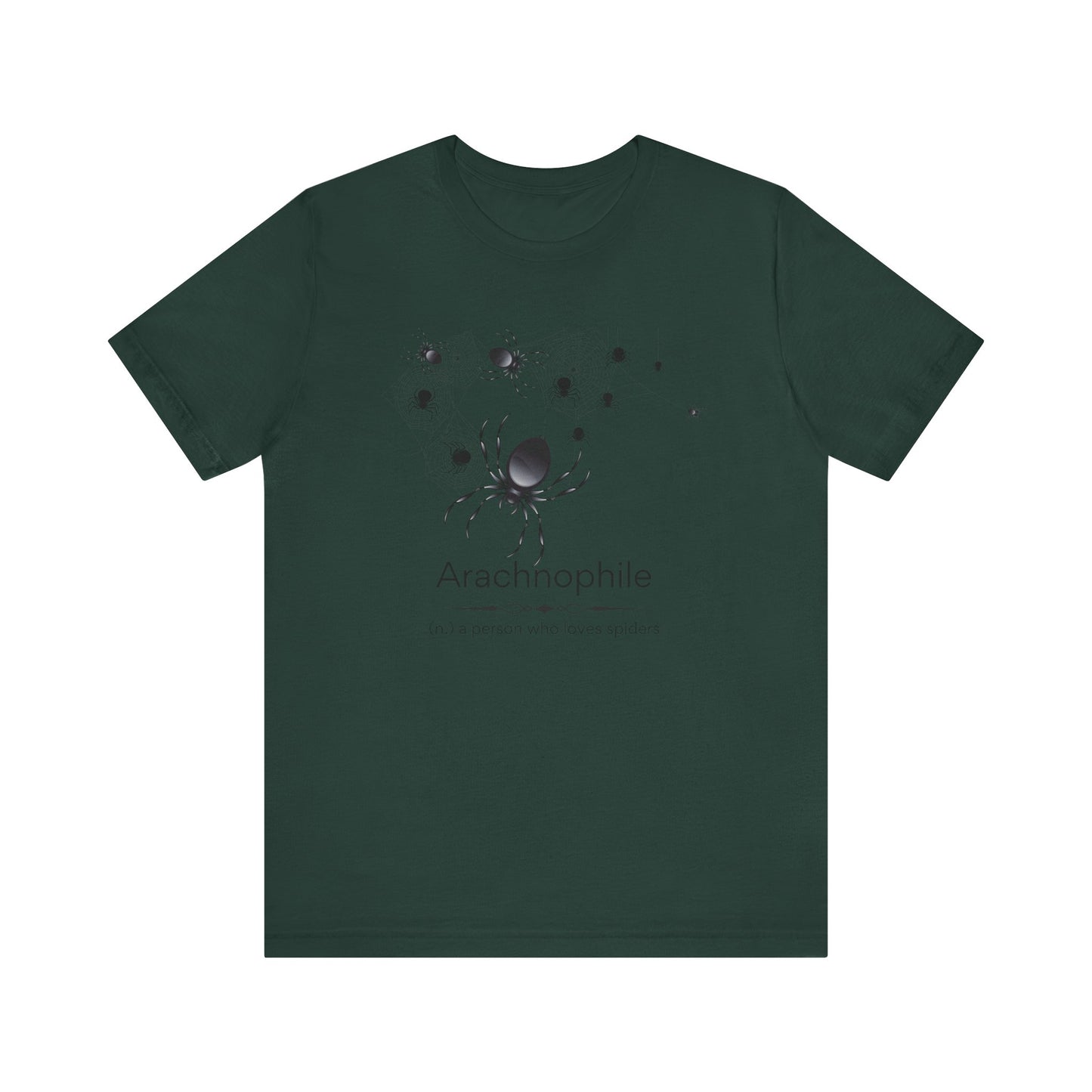Arachnophile - spider lover T-shirt