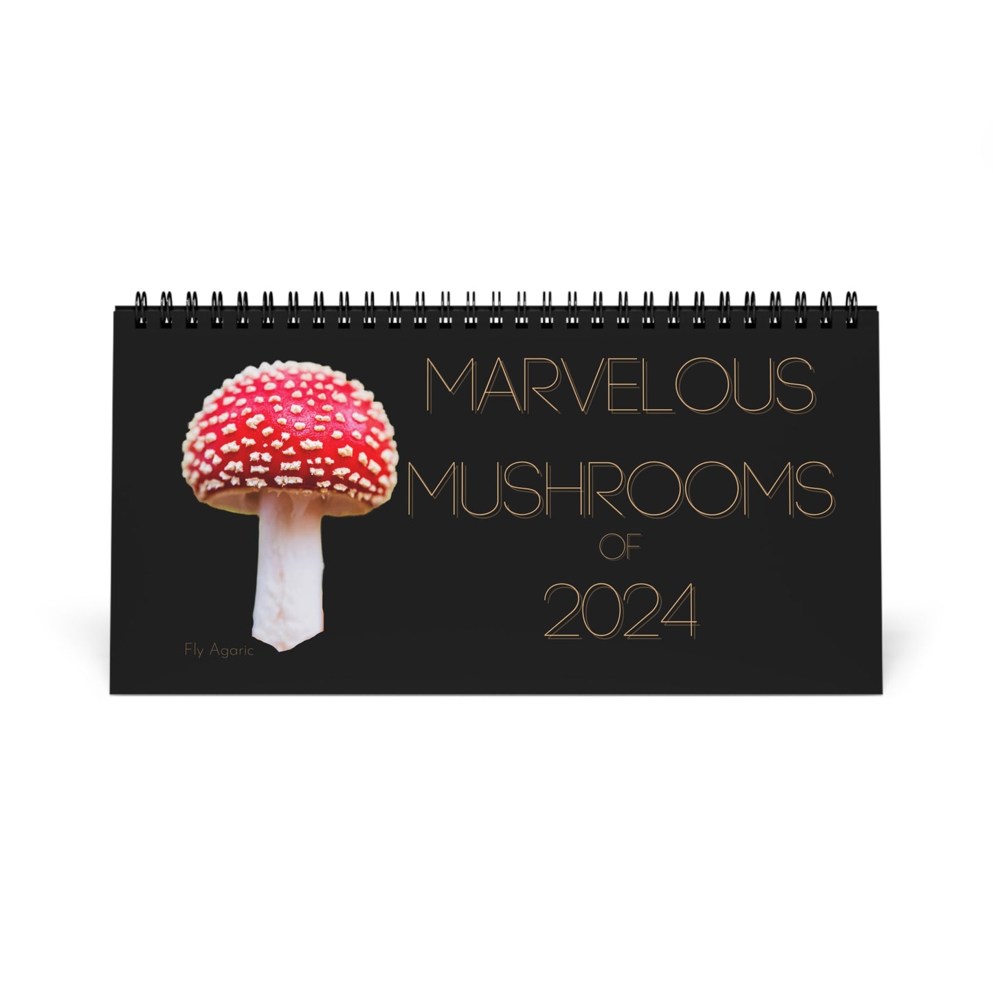 Marvelous Mushrooms of 2024 Desk Calendar