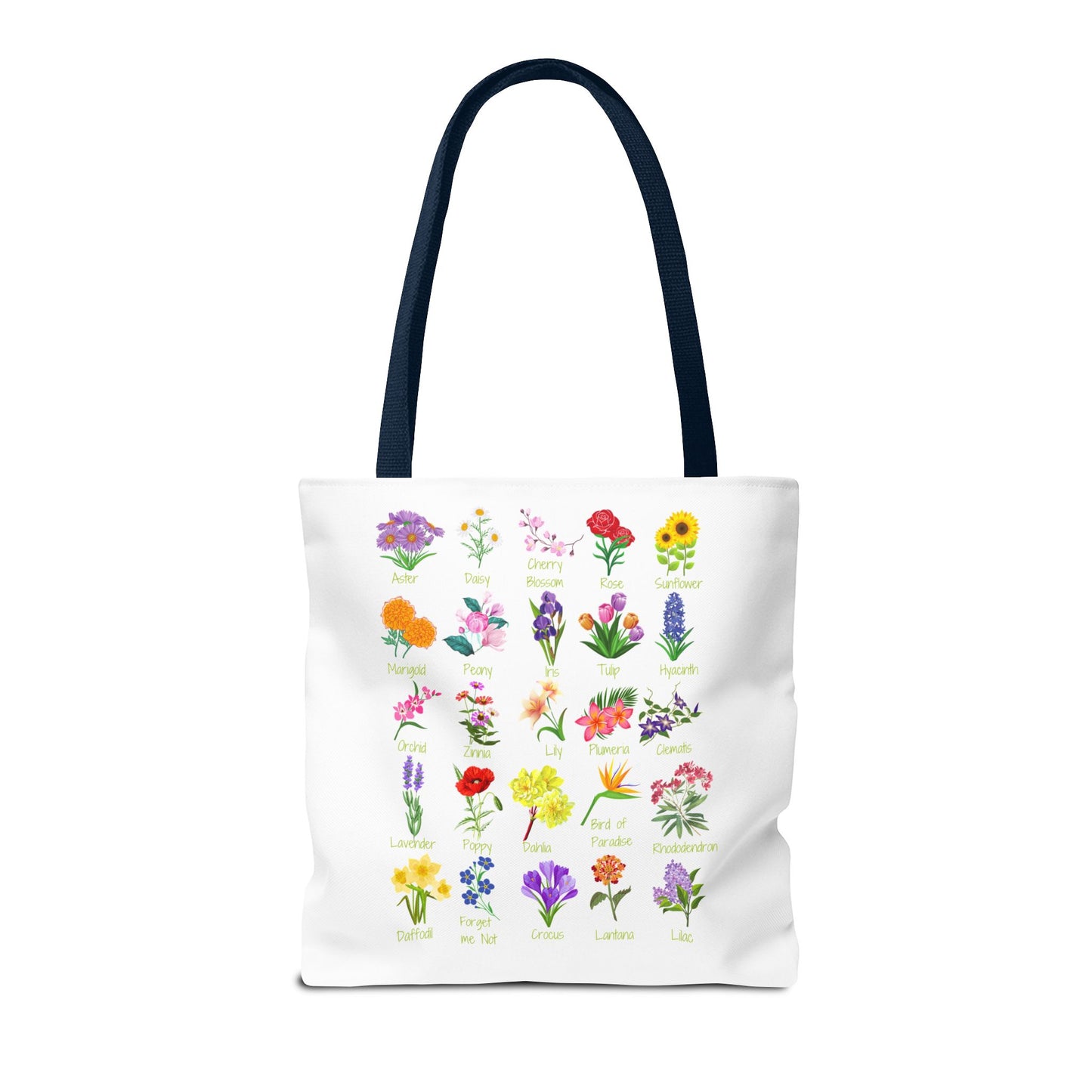 Favorite Flowers Tote Bag
