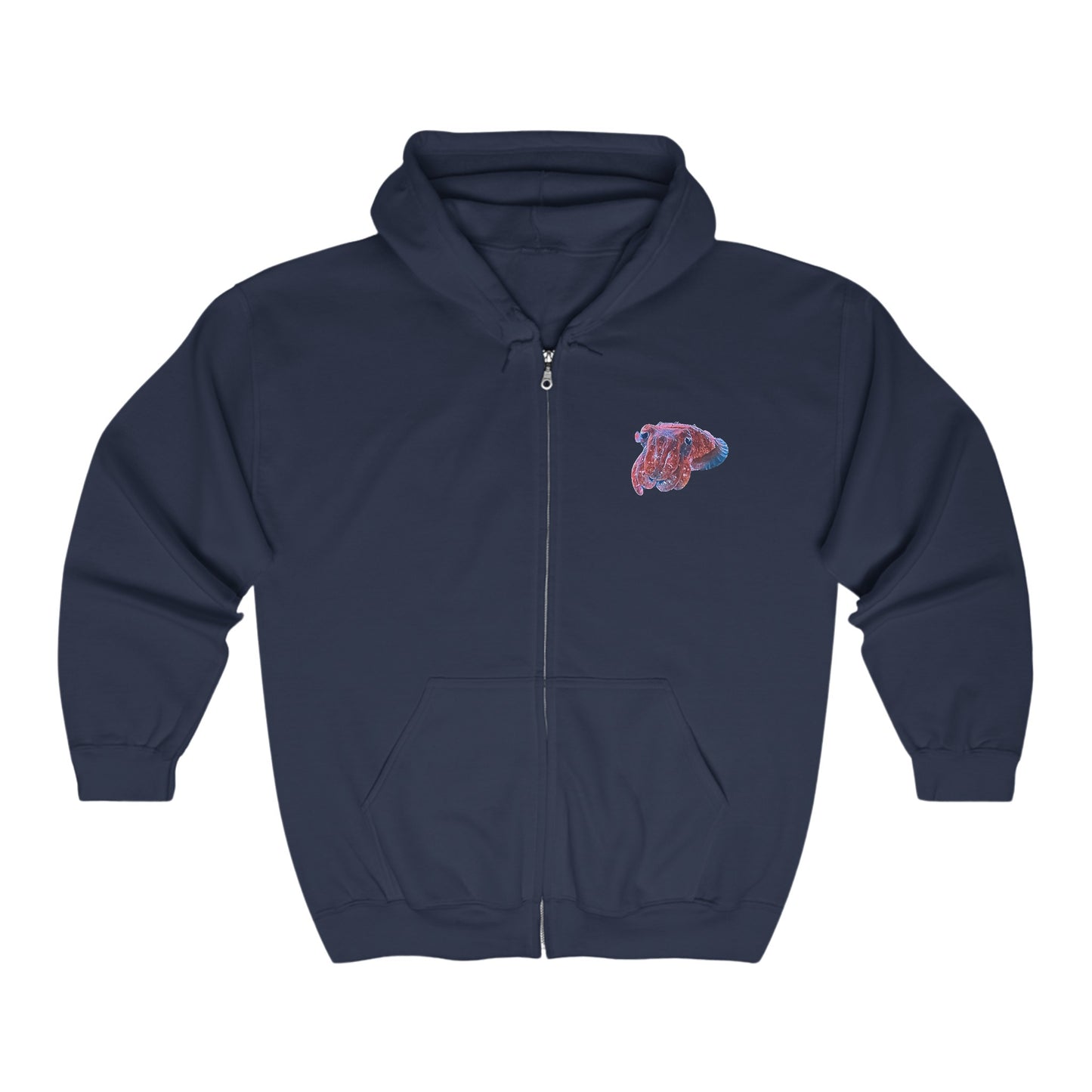 Dwarf Cuttlefish Full Zip Hoodie