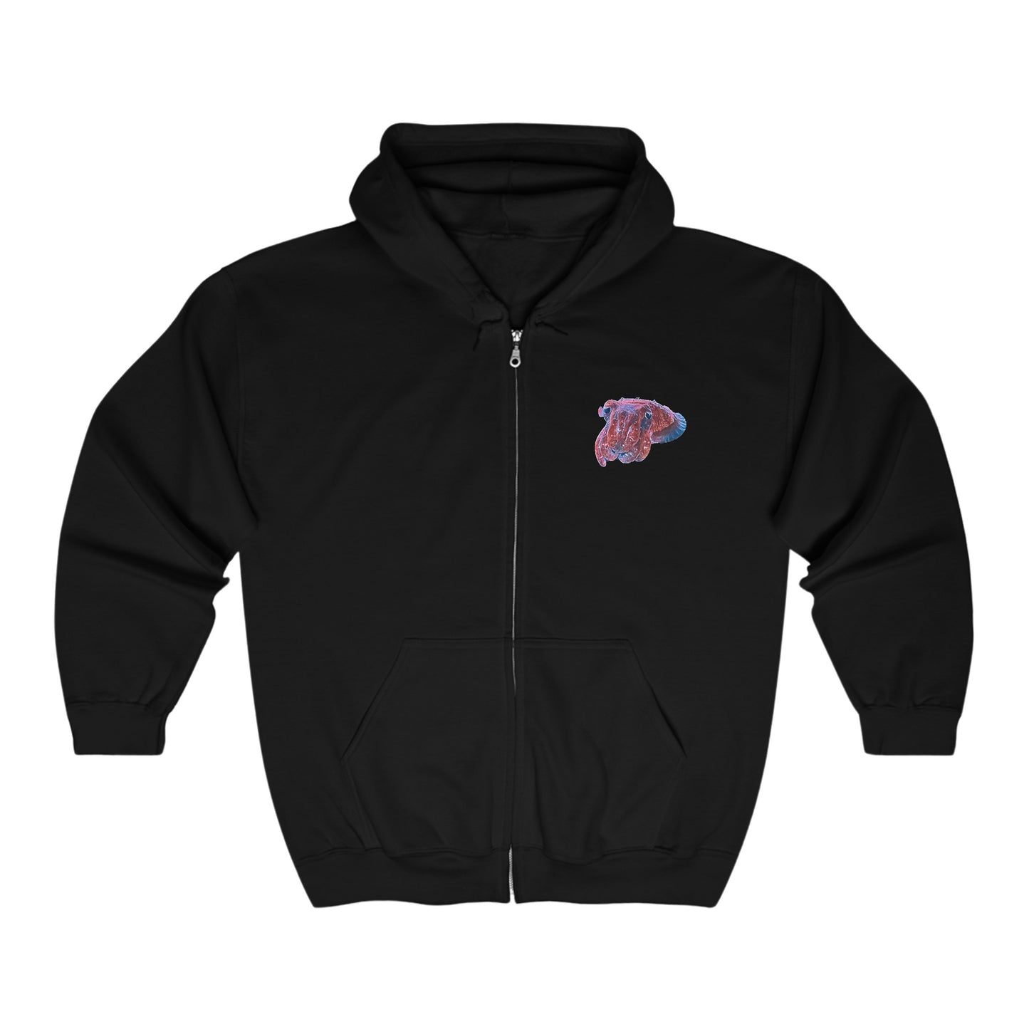 Dwarf Cuttlefish Full Zip Hoodie