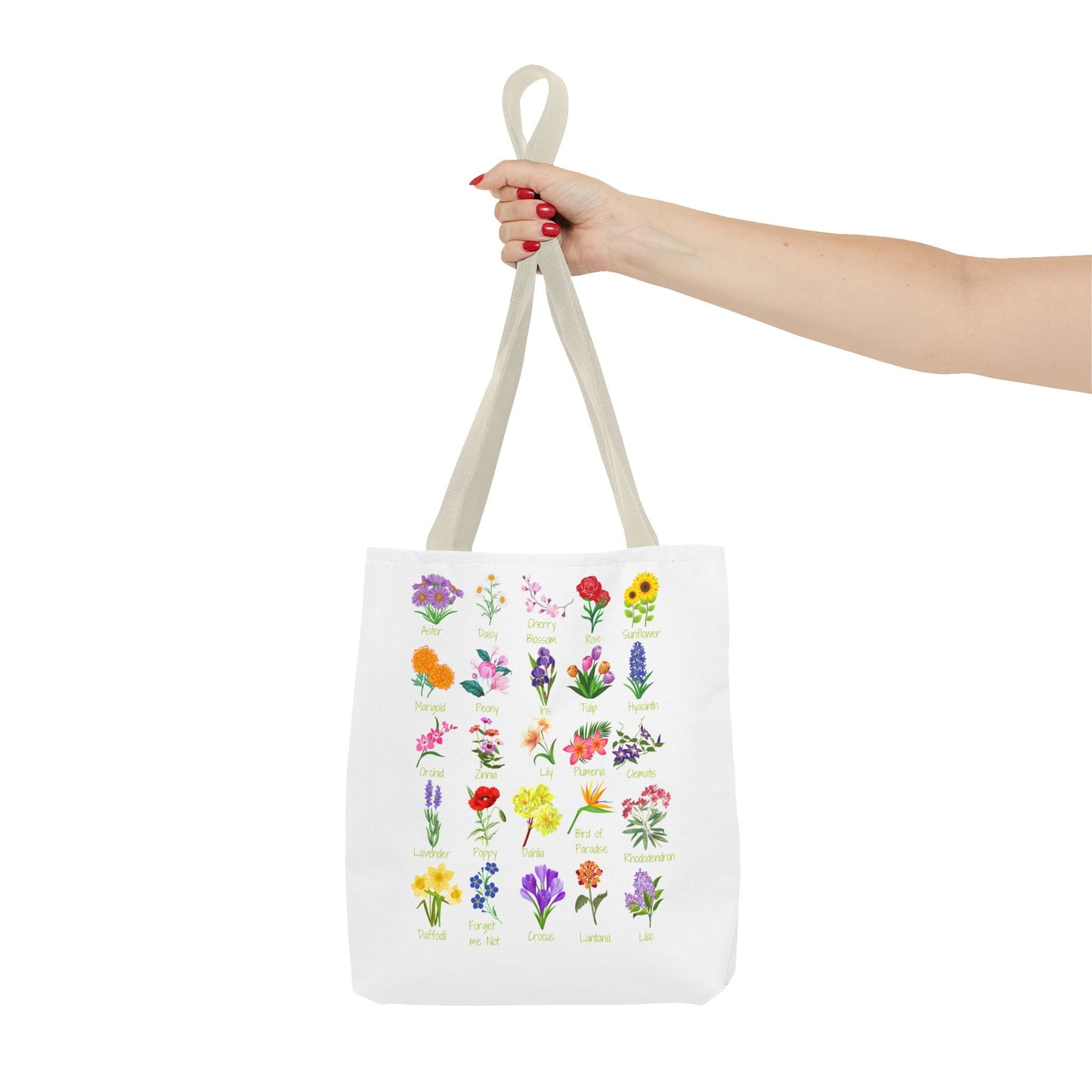 Favorite Flowers Tote Bag