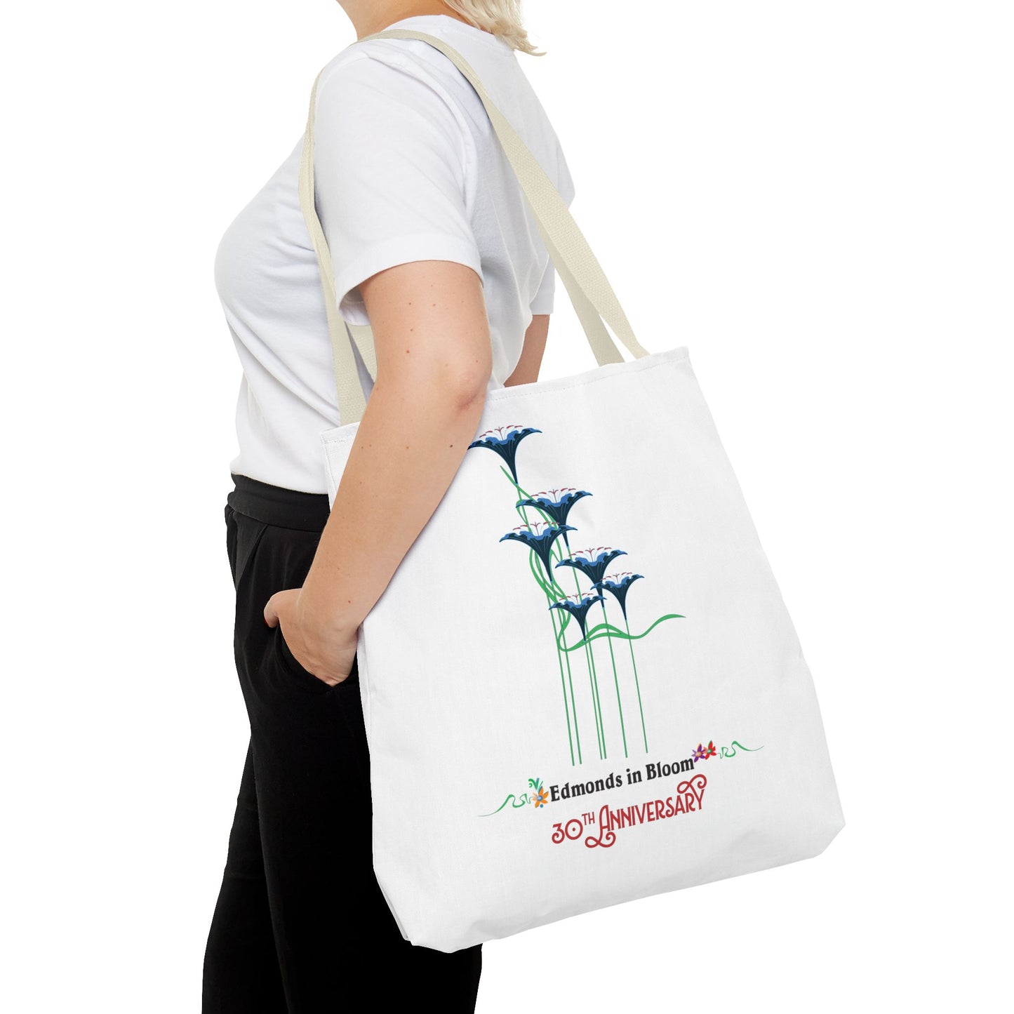 Edmonds in Bloom 30th Anniversary (Flowers) Tote Bag