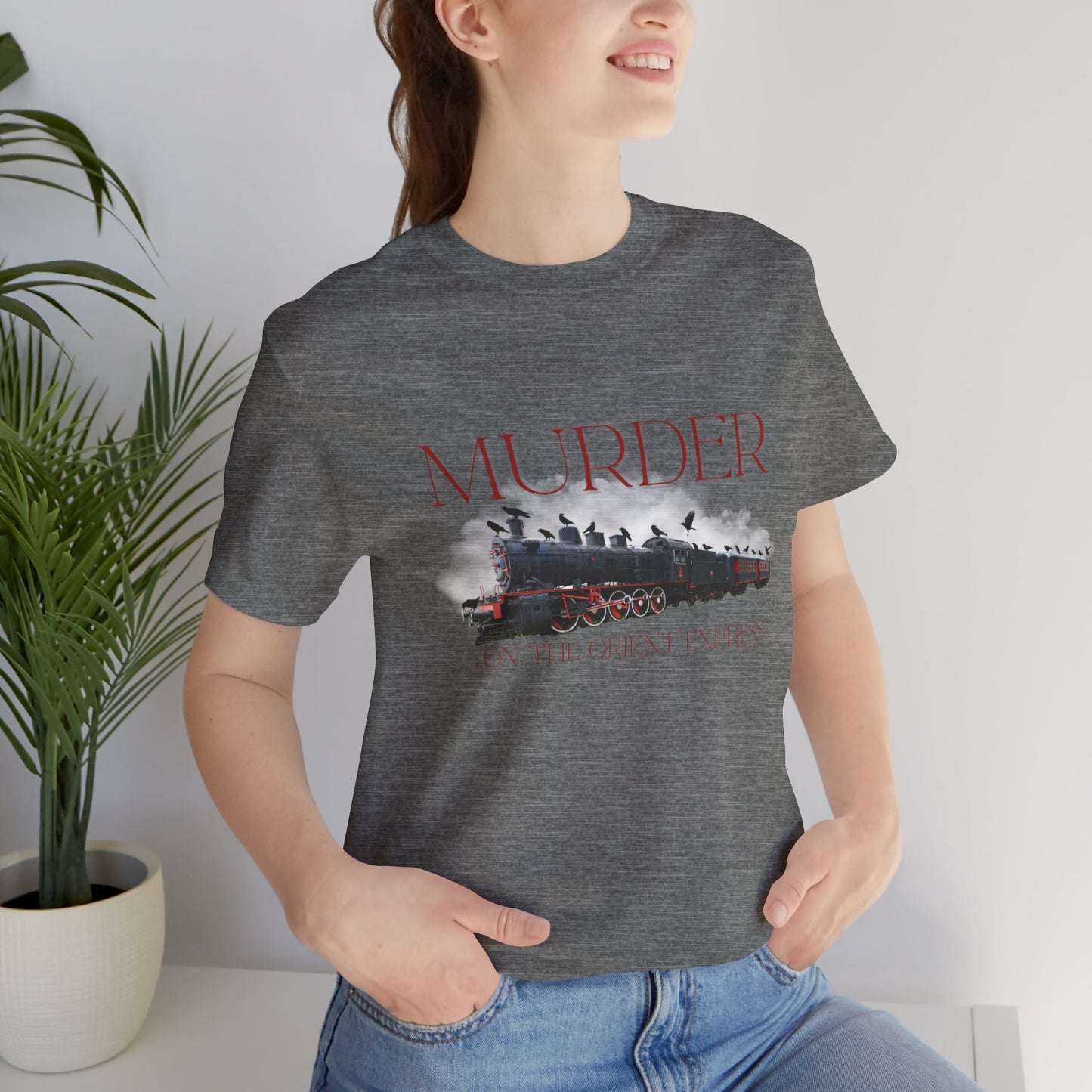 Murder on the Orient Express (Crow Pun) T-shirt