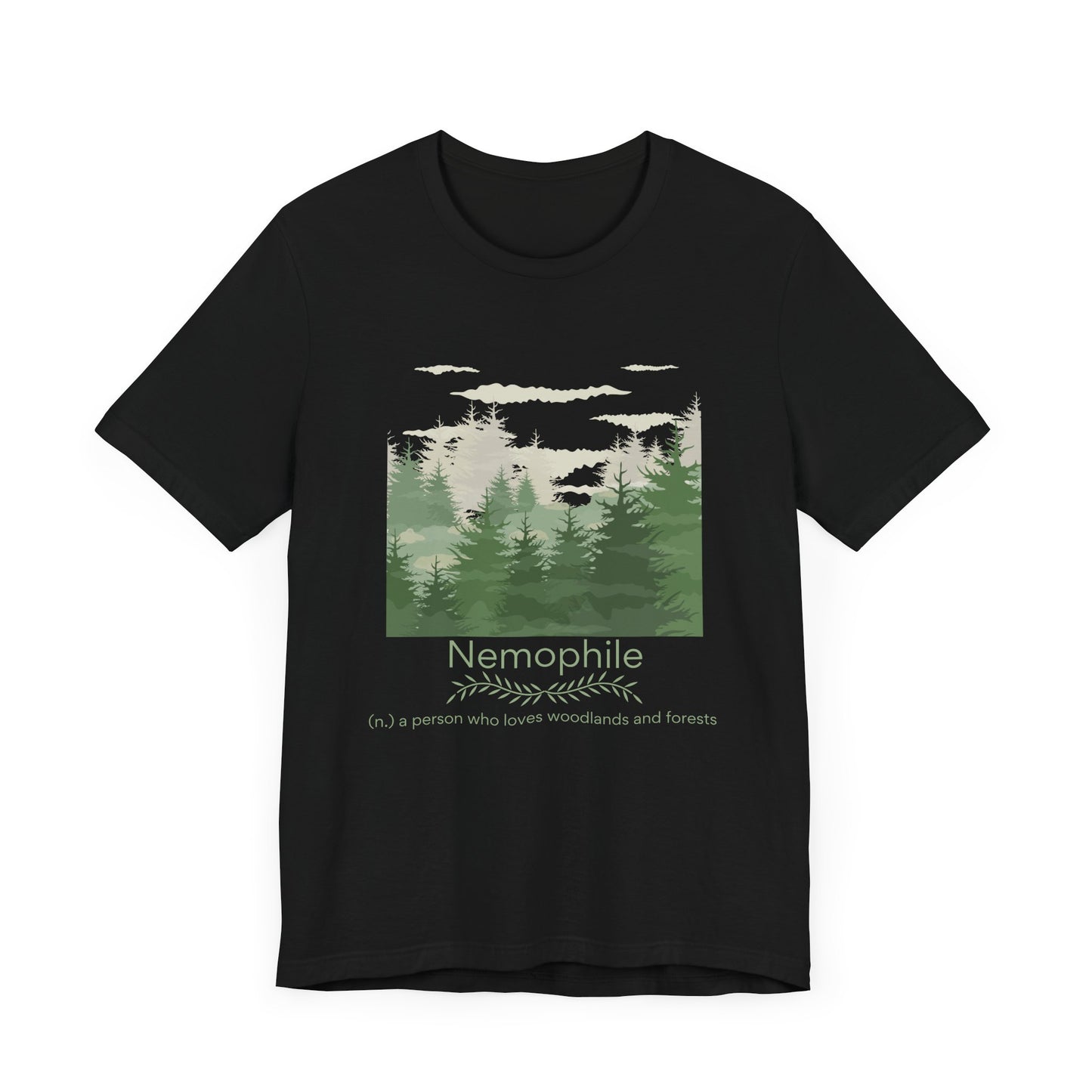 Nemophile II - forest and woodlands lover T-shirt