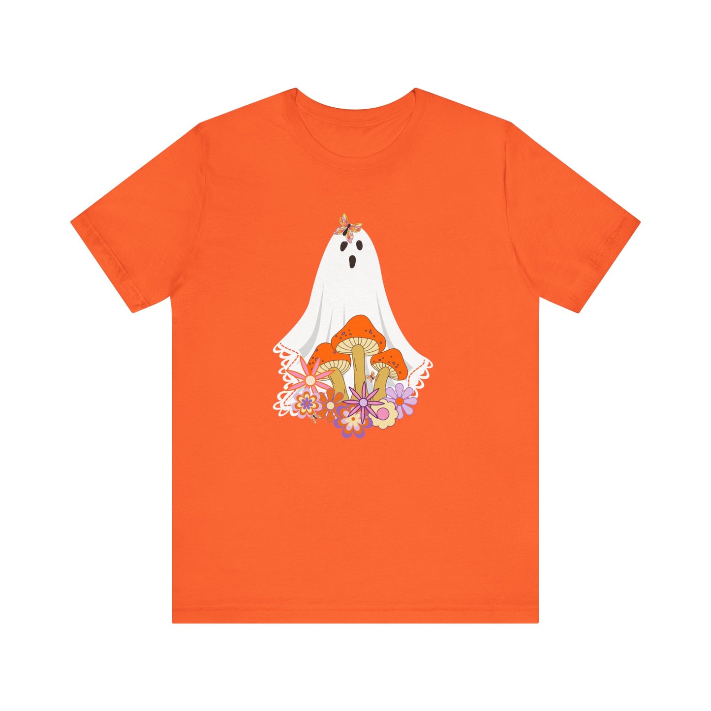 Ghost Surprised by a Butterfly