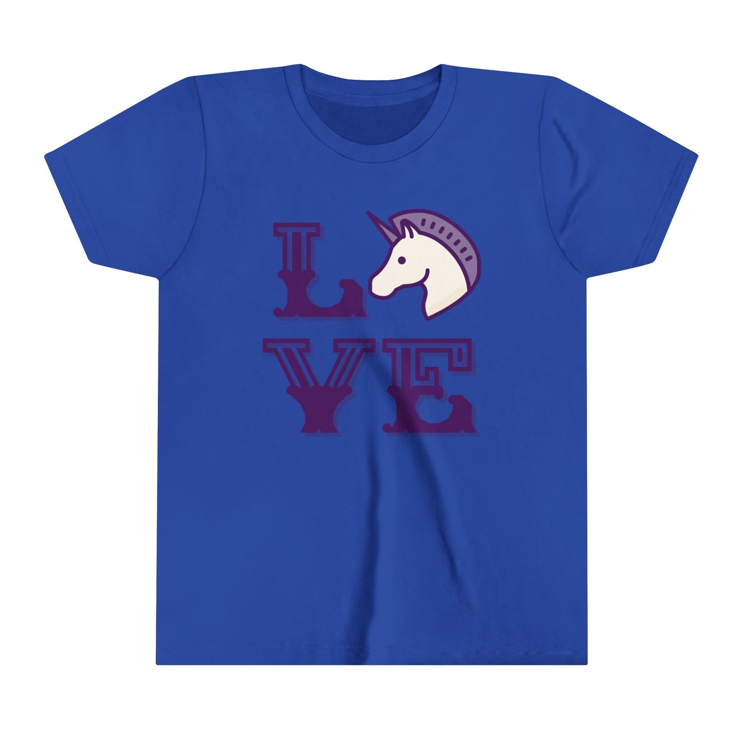 Unicorn LOVE Youth Short Sleeve Tee