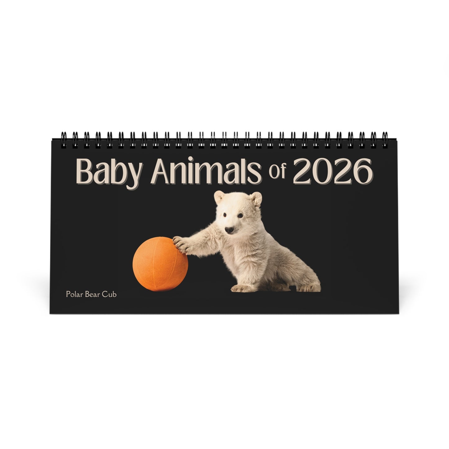 Baby Animals of 2026 Desktop Calendar