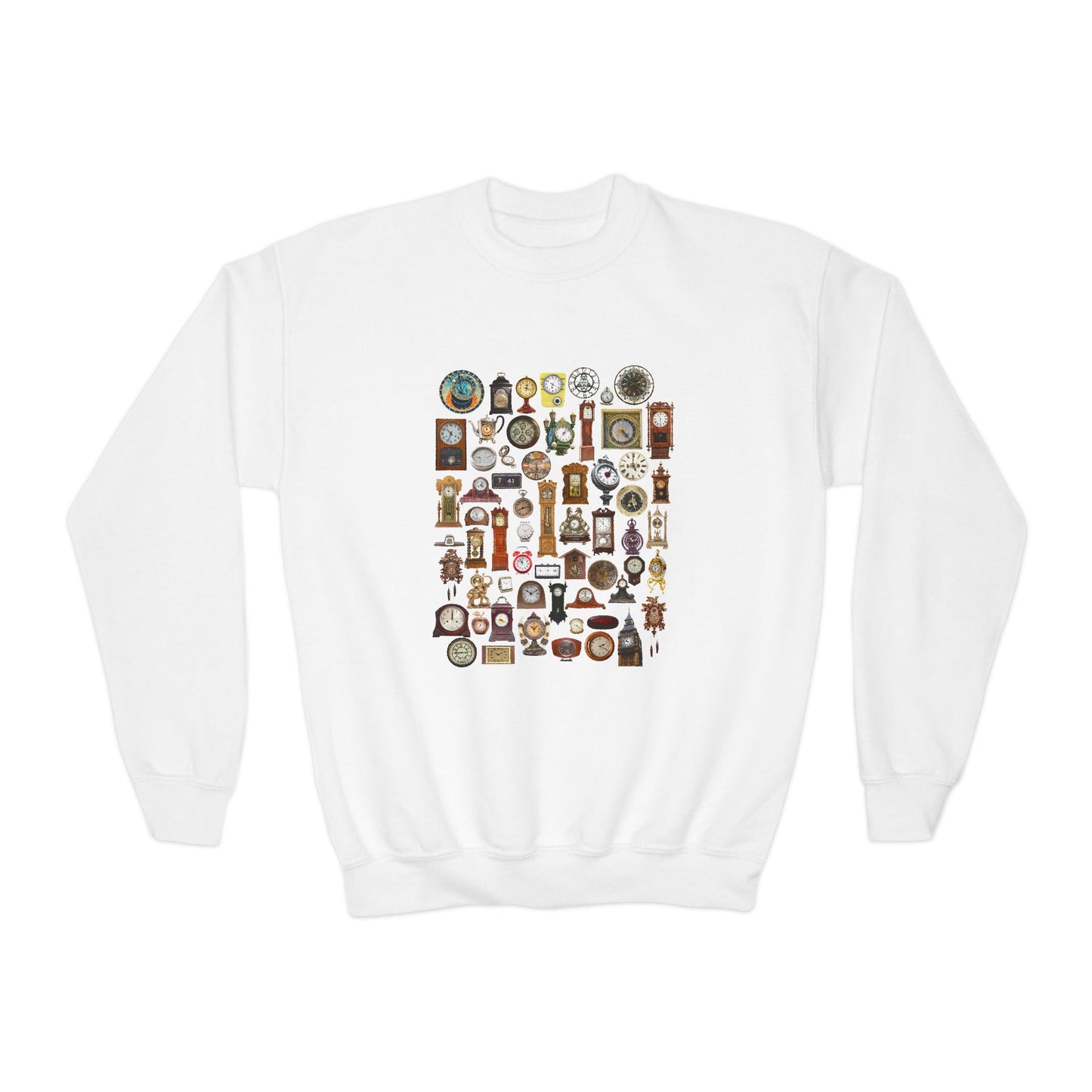 All the Clocks Youth Crewneck Sweatshirt