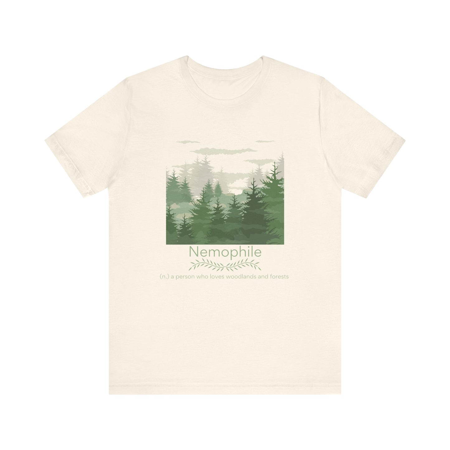 Nemophile II - forest and woodlands lover T-shirt