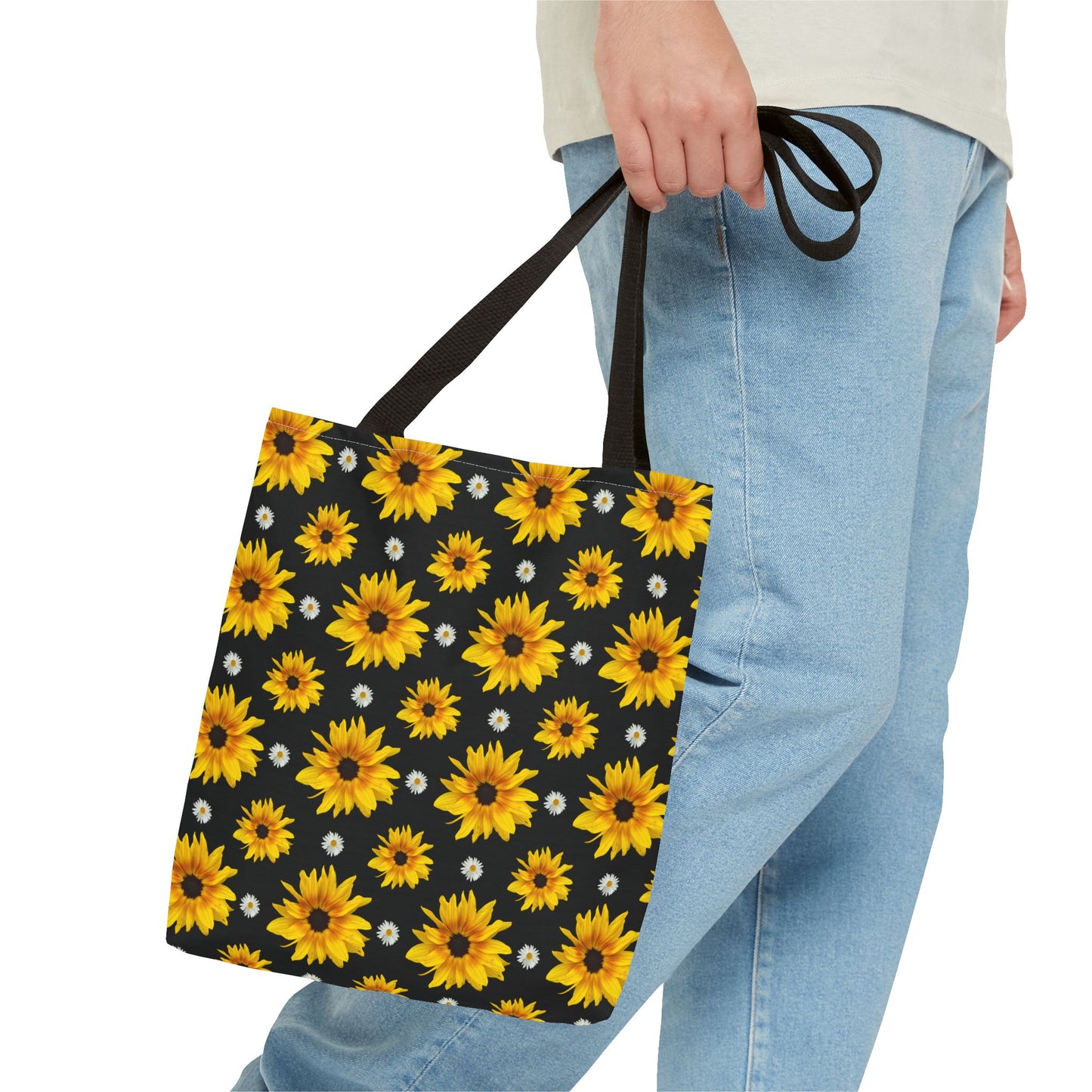 Sunflower Daisy Tote Bag