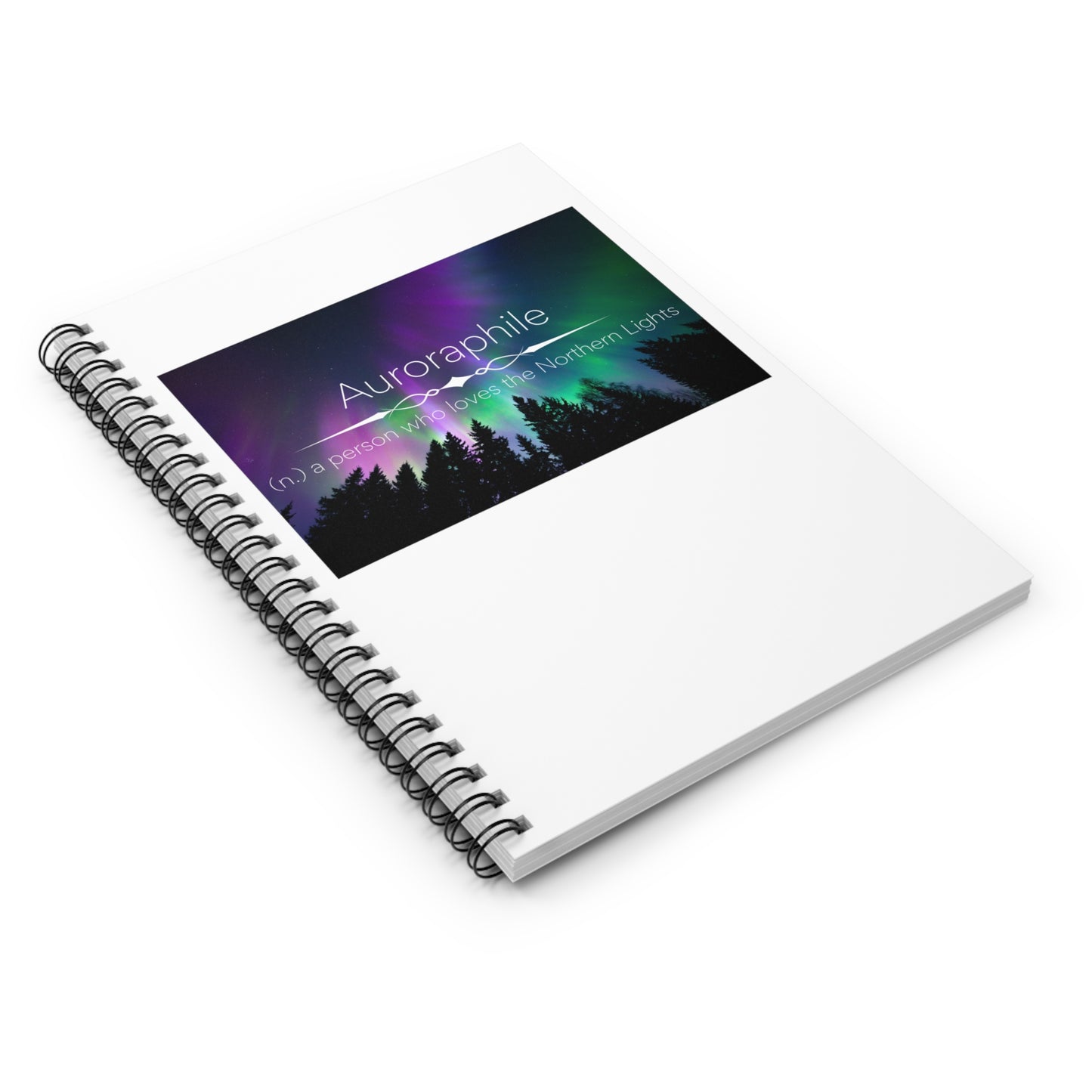 Auroraphile Spiral Notebook - Ruled Line