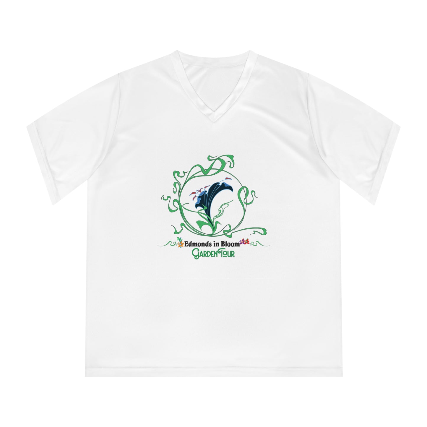 Edmonds in Bloom Garden Tour Women's Performance V-Neck T-Shirt